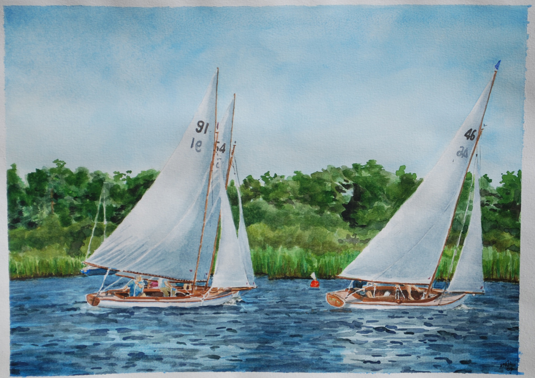 My Brother Has A Boat. SOLD.