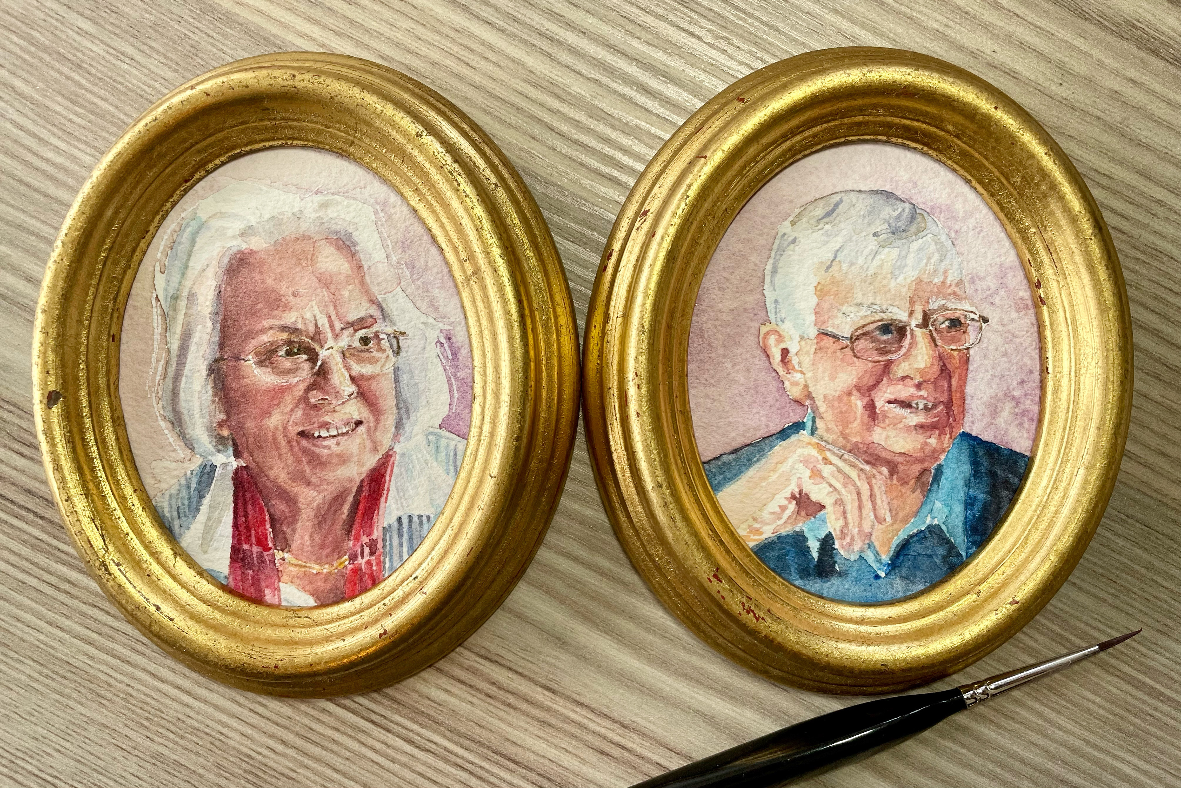 Joan and David, SOLD