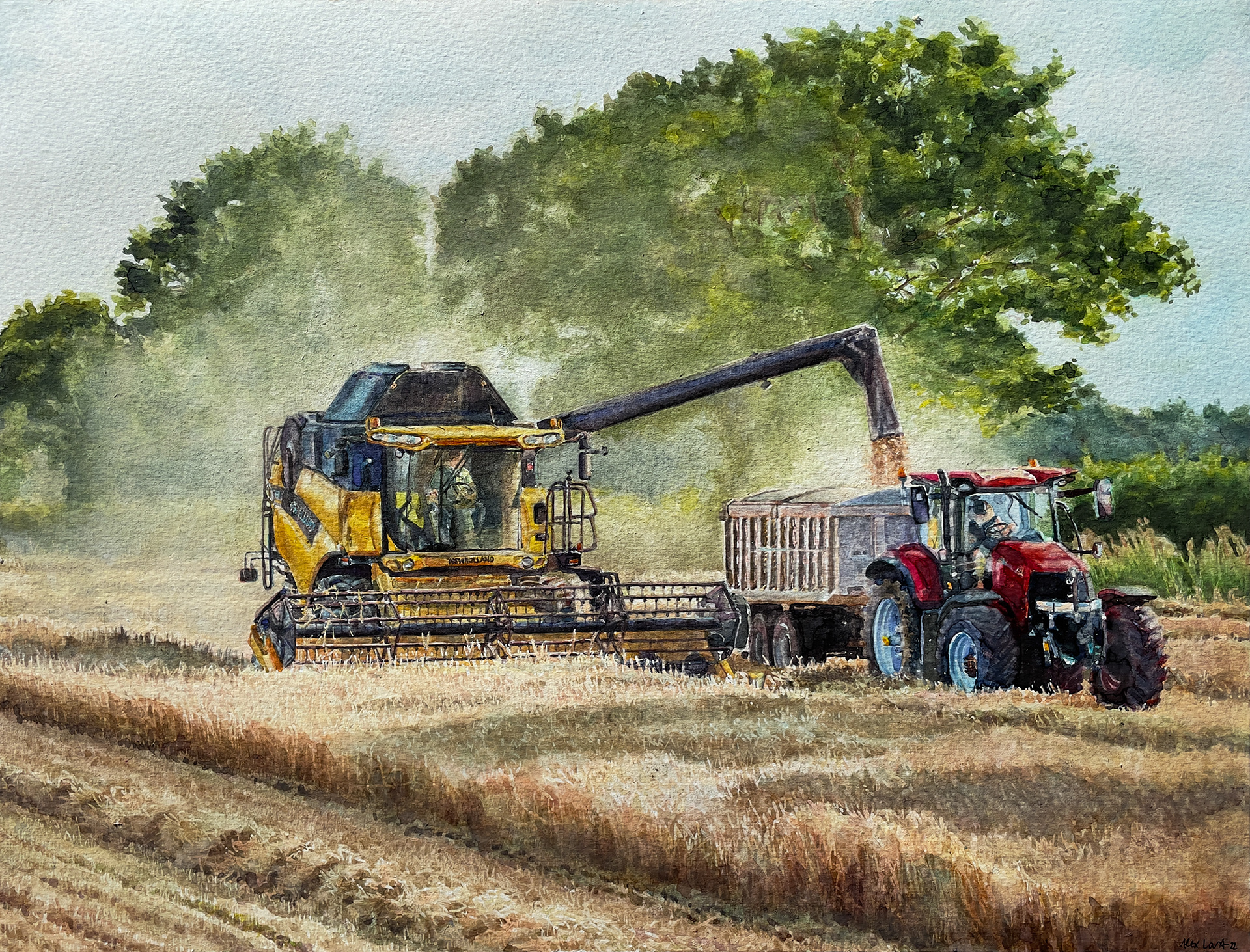 July, Home Harvest, Panxworth