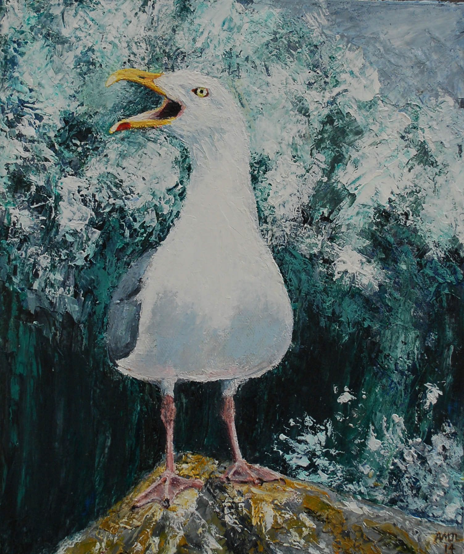 Chip Thief (Herring Gull), SOLD