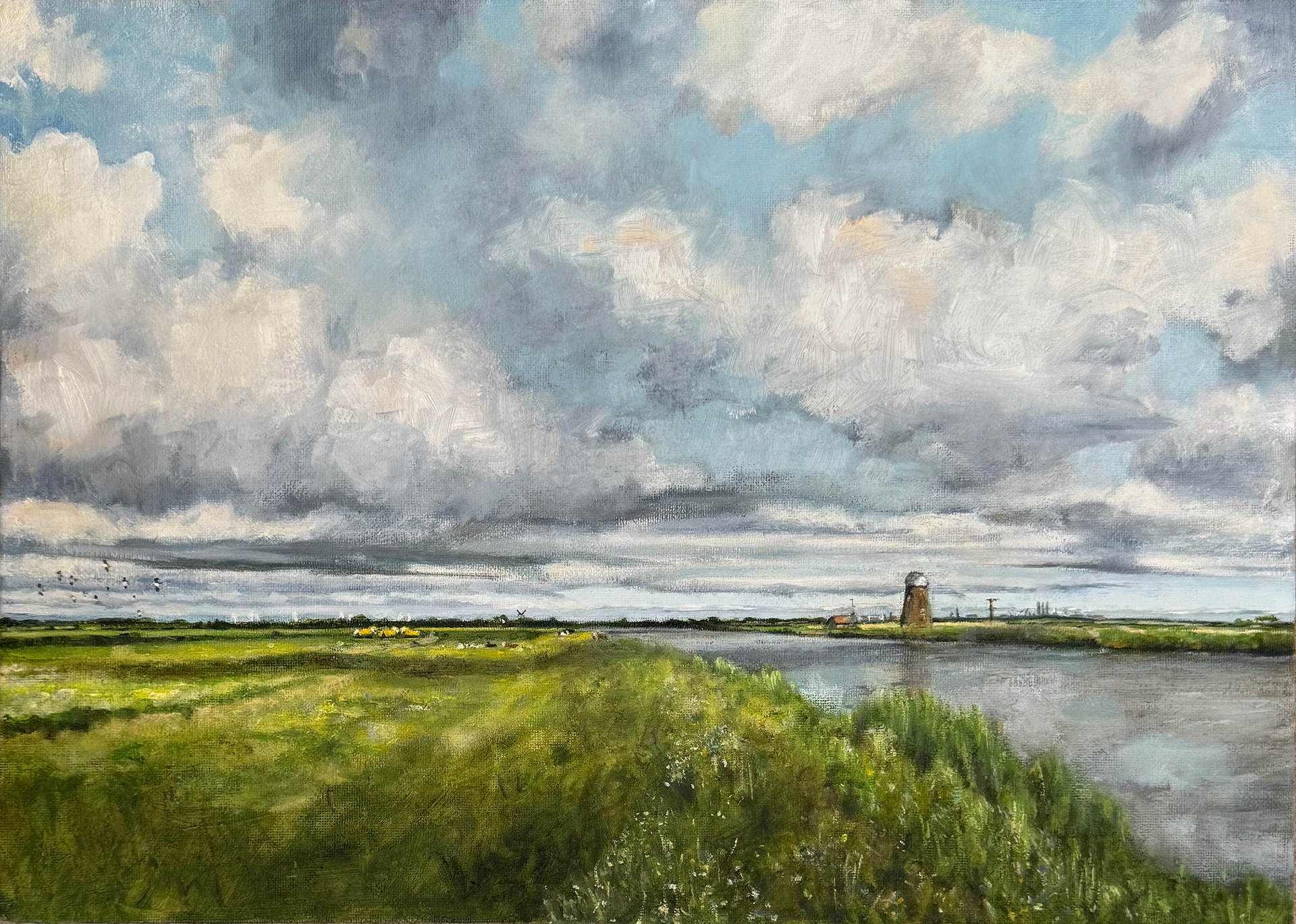 The Pea Harvesters, Runham Swim