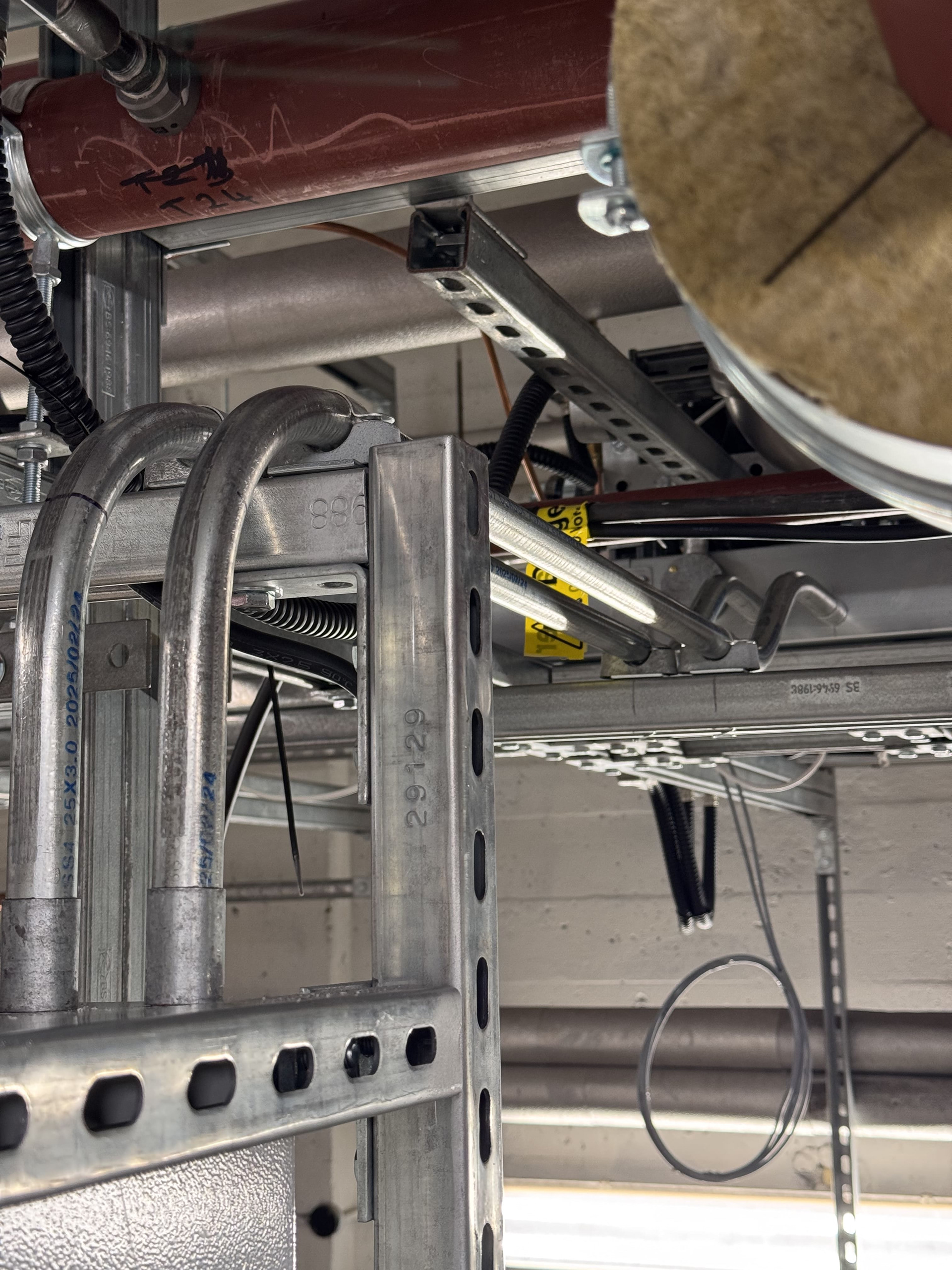 Wiring safely contained within conduit