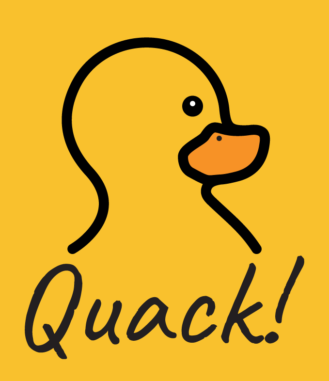 Quack, 2022 logo for pull along toy