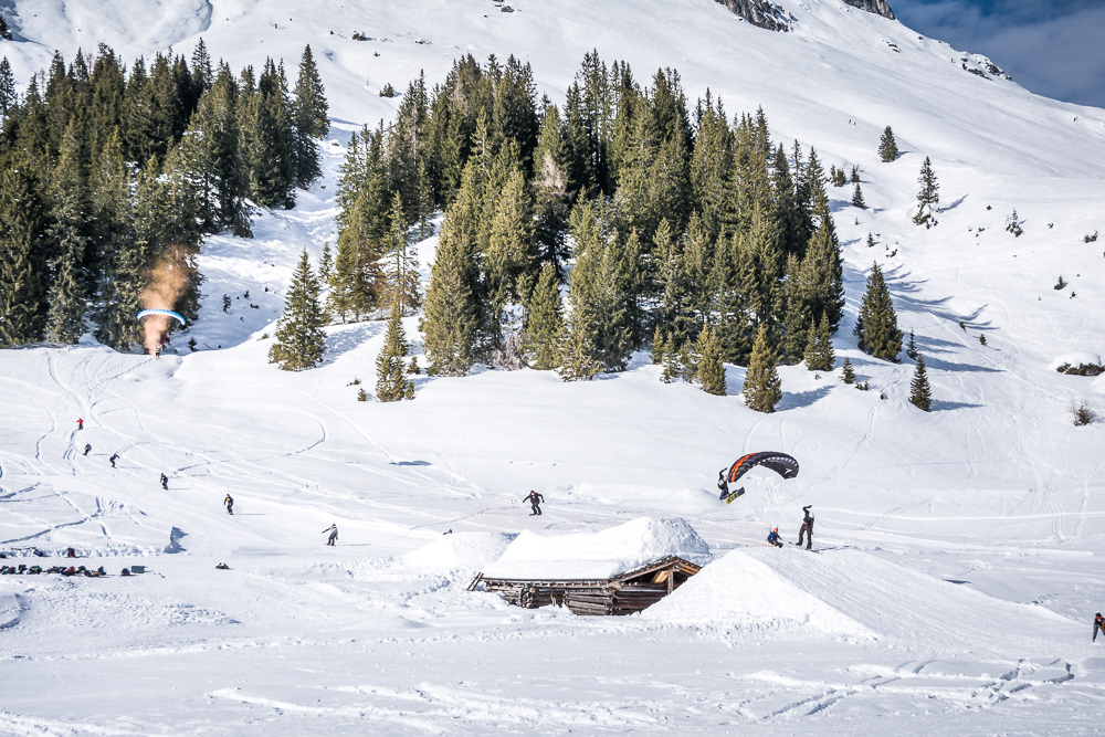 Gunfire with the Riders Inc. Airpatrol Alex Mayr and Patrick Schwaiger