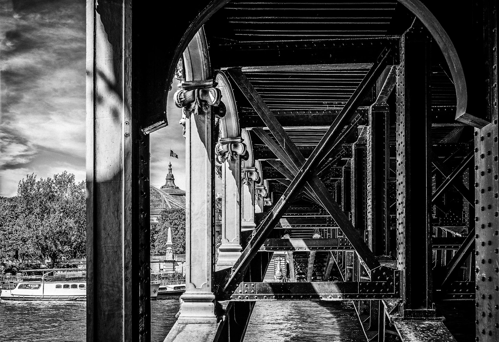 Sometimes the view from under the bridge is as nice as the view from the top :-)
