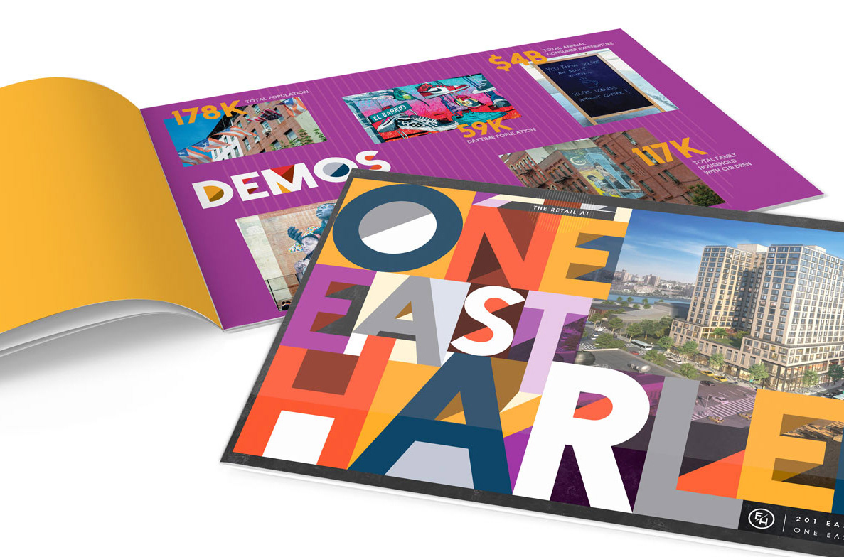 CUSTOM MARKETING PACKAGE COVER AND SPREAD