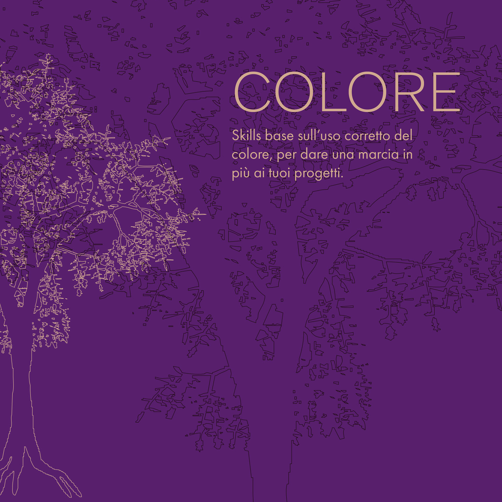 MINI CORSO ONLINE 5 video sull'utilizzo del colore che renderà i tuoi progetti unici