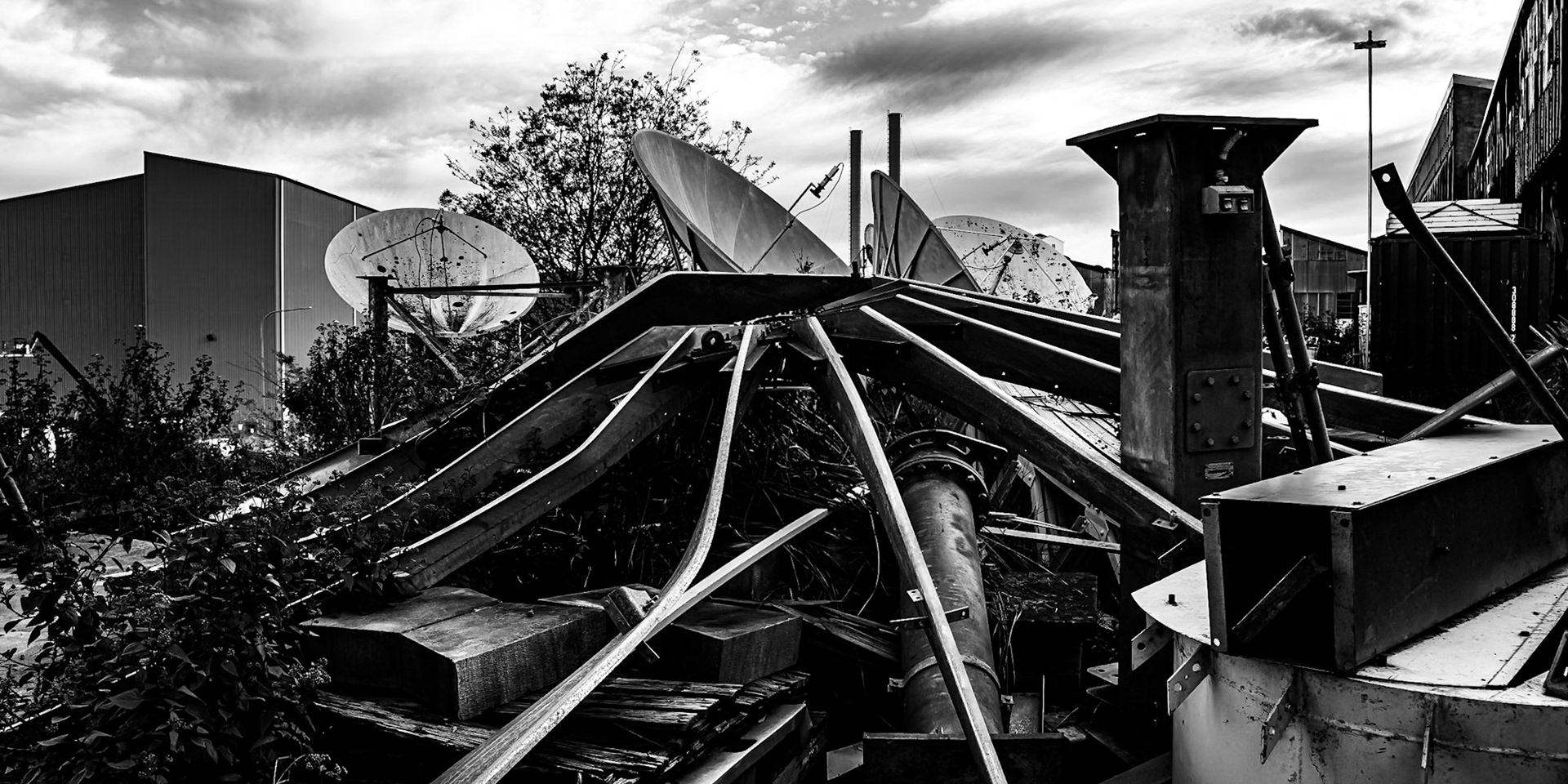 Satellite Dish Graveyard | 2024 | #08271700