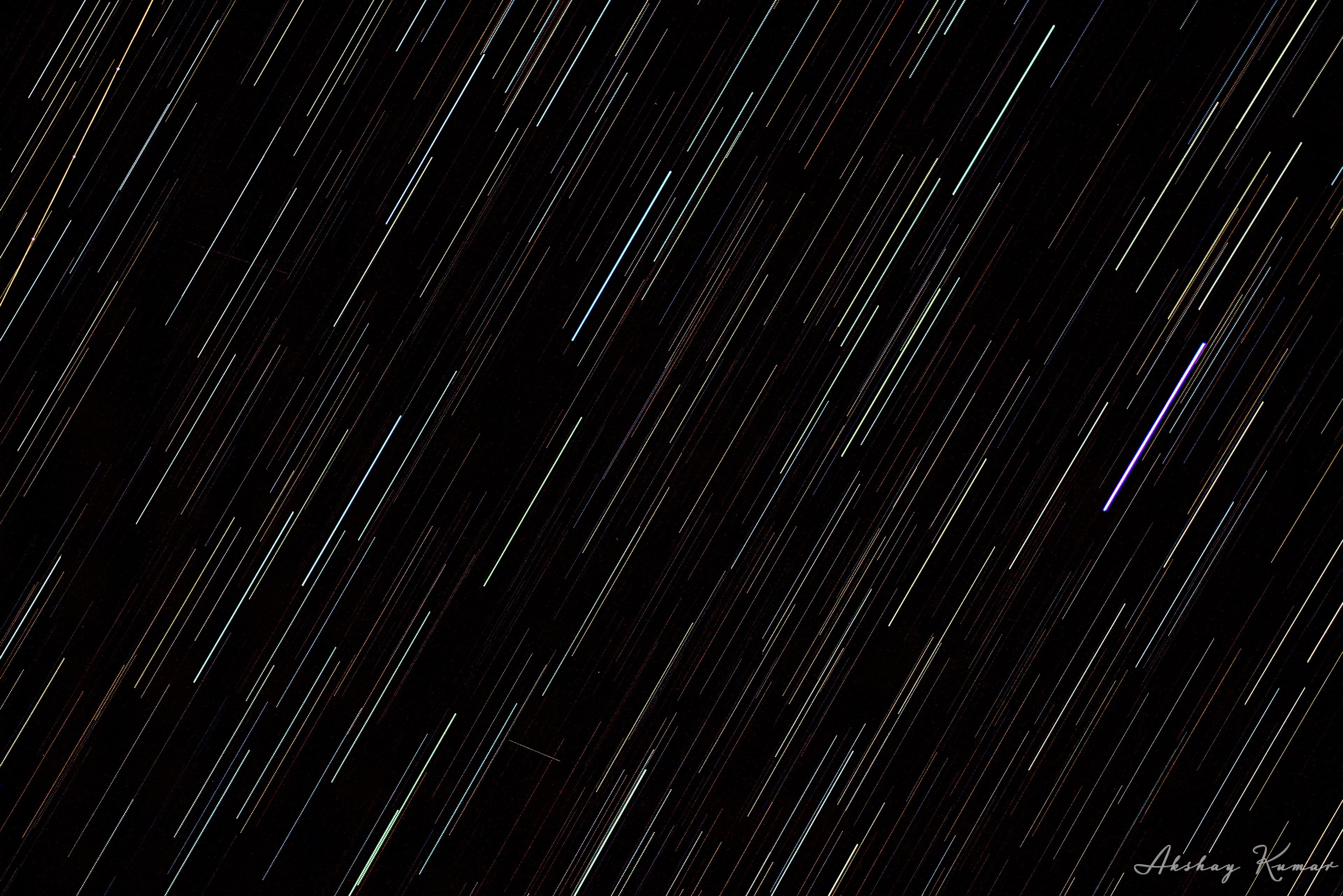Not much success with capturing the Lyrid meteor showers. Ended up with part of Virgo Constellation. Brightest stars include 82Vir, 89Vir, 78Vir, ψVir, 74Vir, θVir, τVir, Syrma (ιVir), ζVir, Spica (αVir)