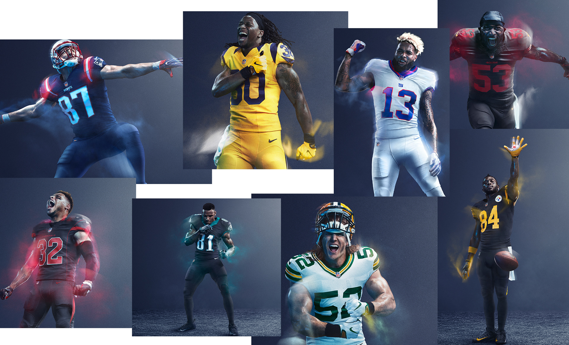 Nike unveils Color Rush uniforms, addresses conflicts for colorblind - ESPN