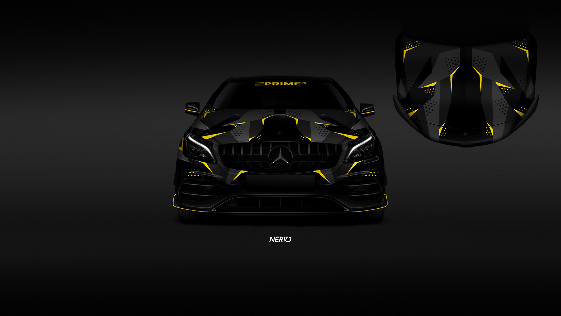 Nervo | CARS X DESIGN X PHOTO - MERCEDES A45 AMG - PRIME - WRAP LIVERY