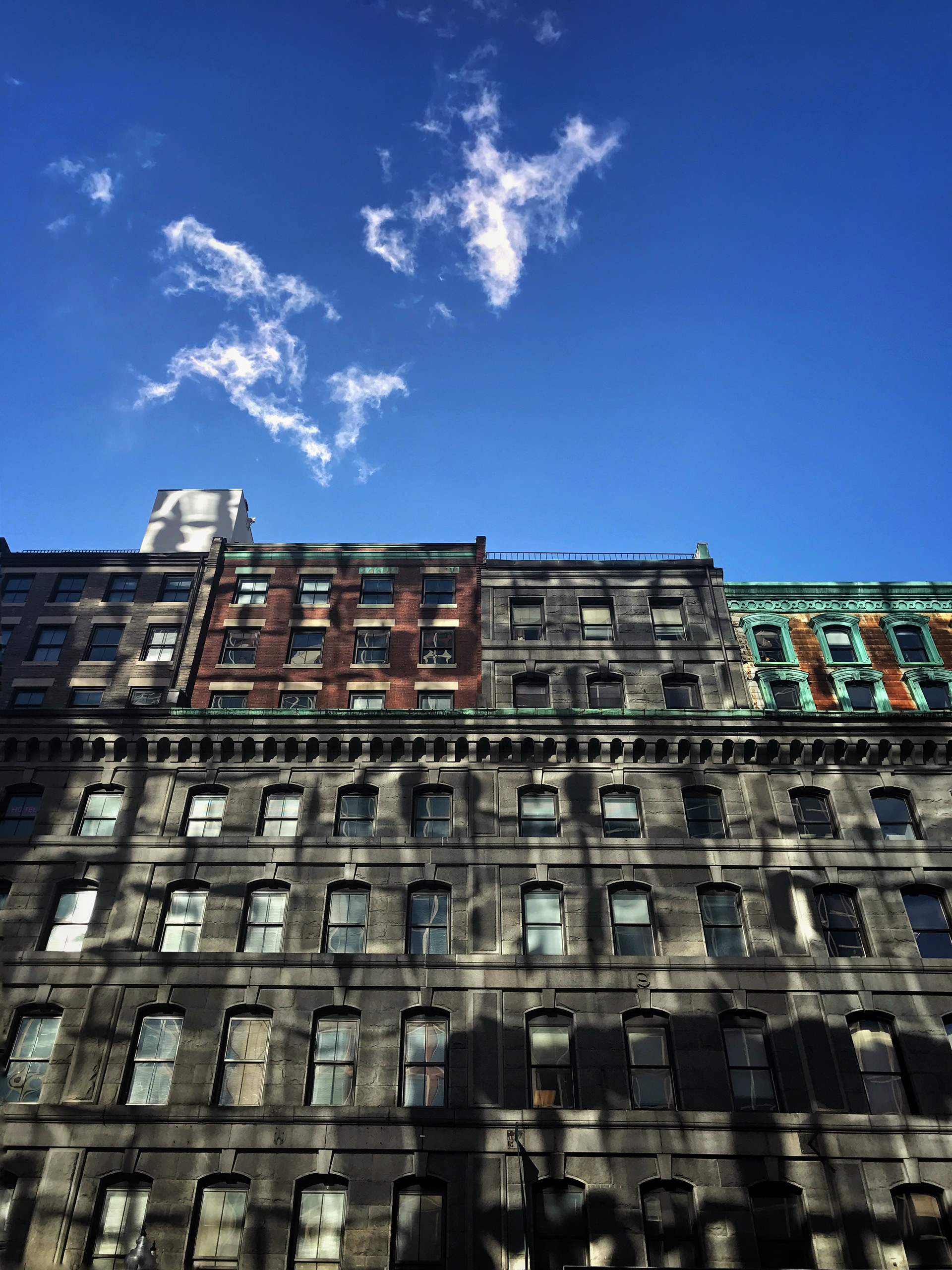 Boston Building Water Reflection