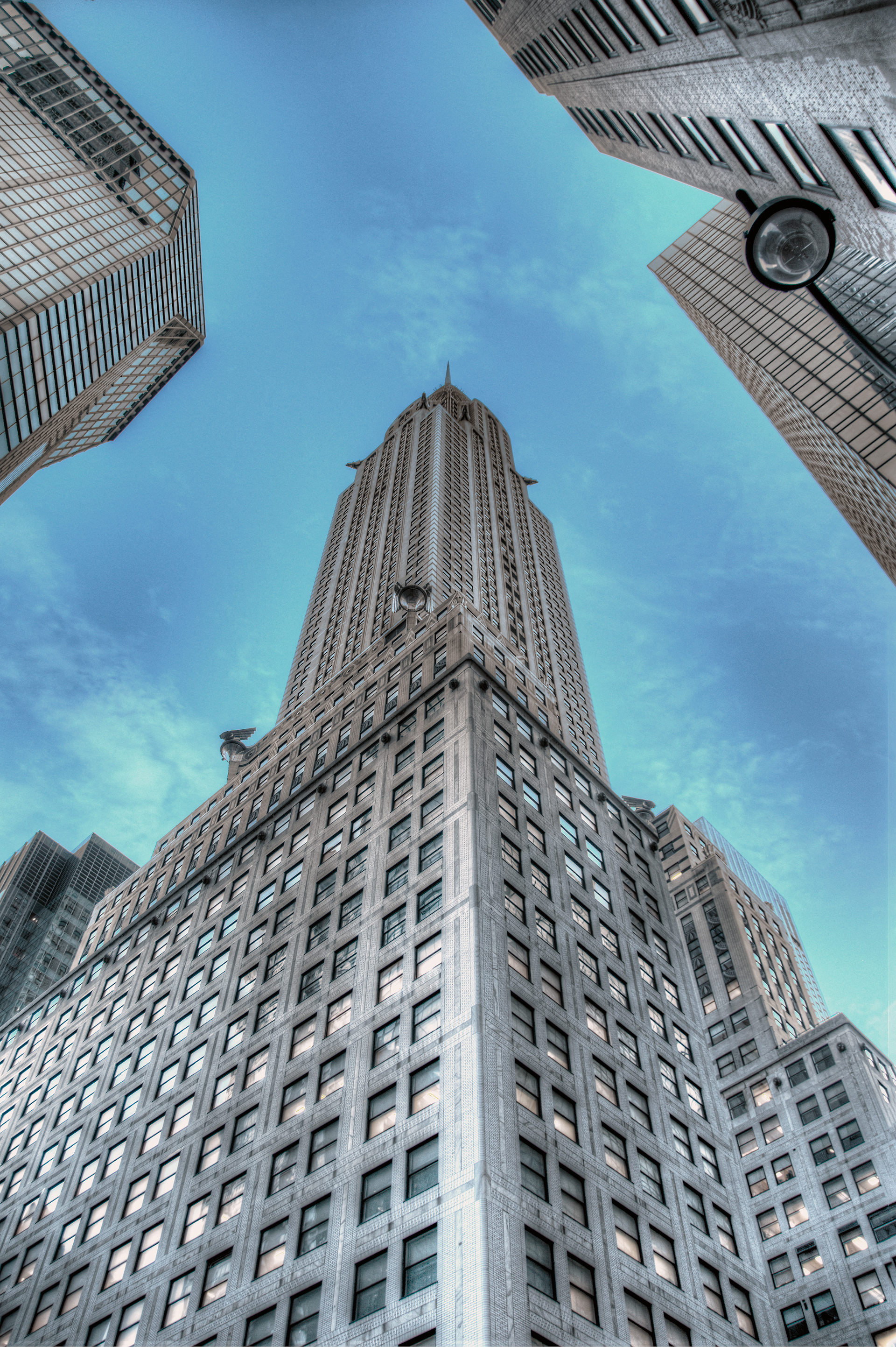 Chrysler Building NYC Infrared