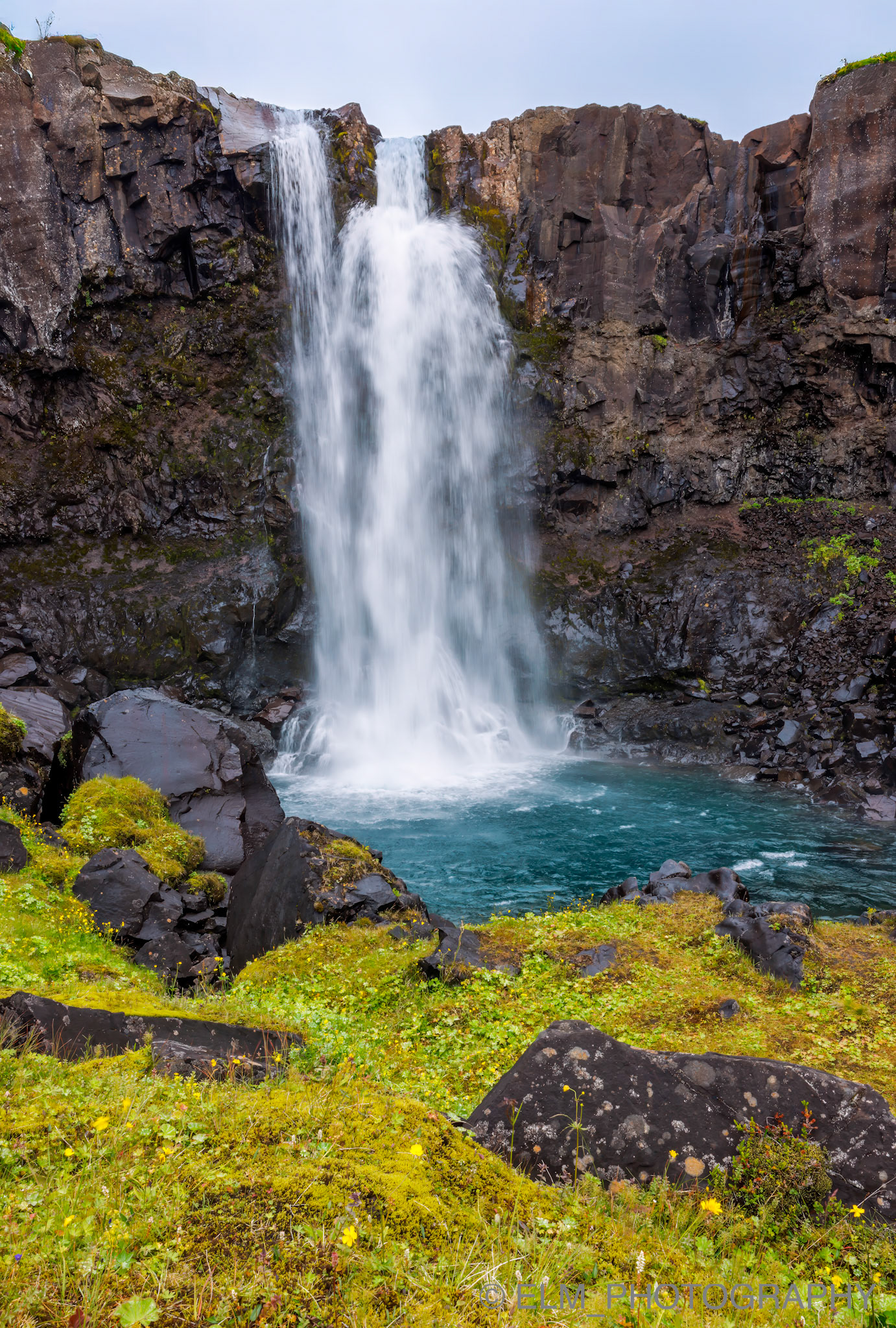 Gufufoss Seydisfjordur Iceland July 2023