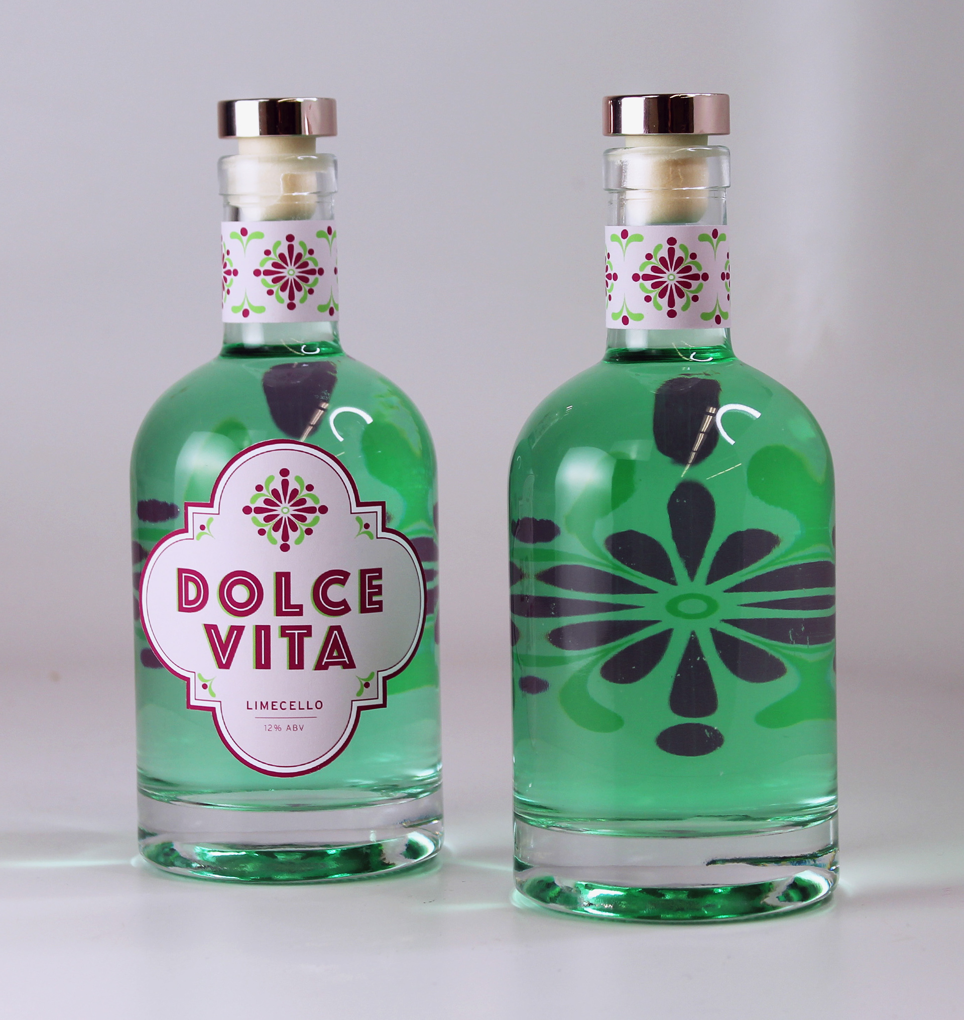 Limecello bottle