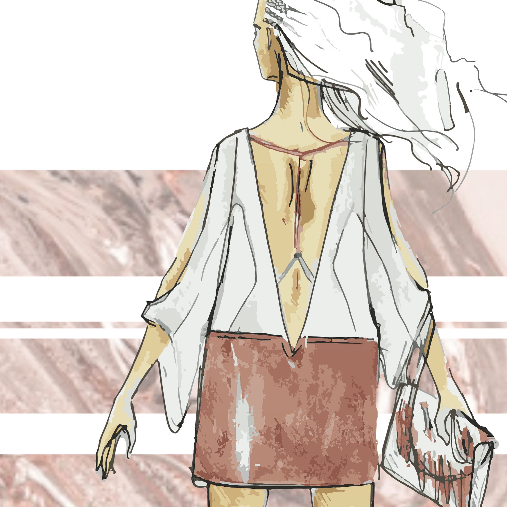 Design Concept - Marker and Photoshop