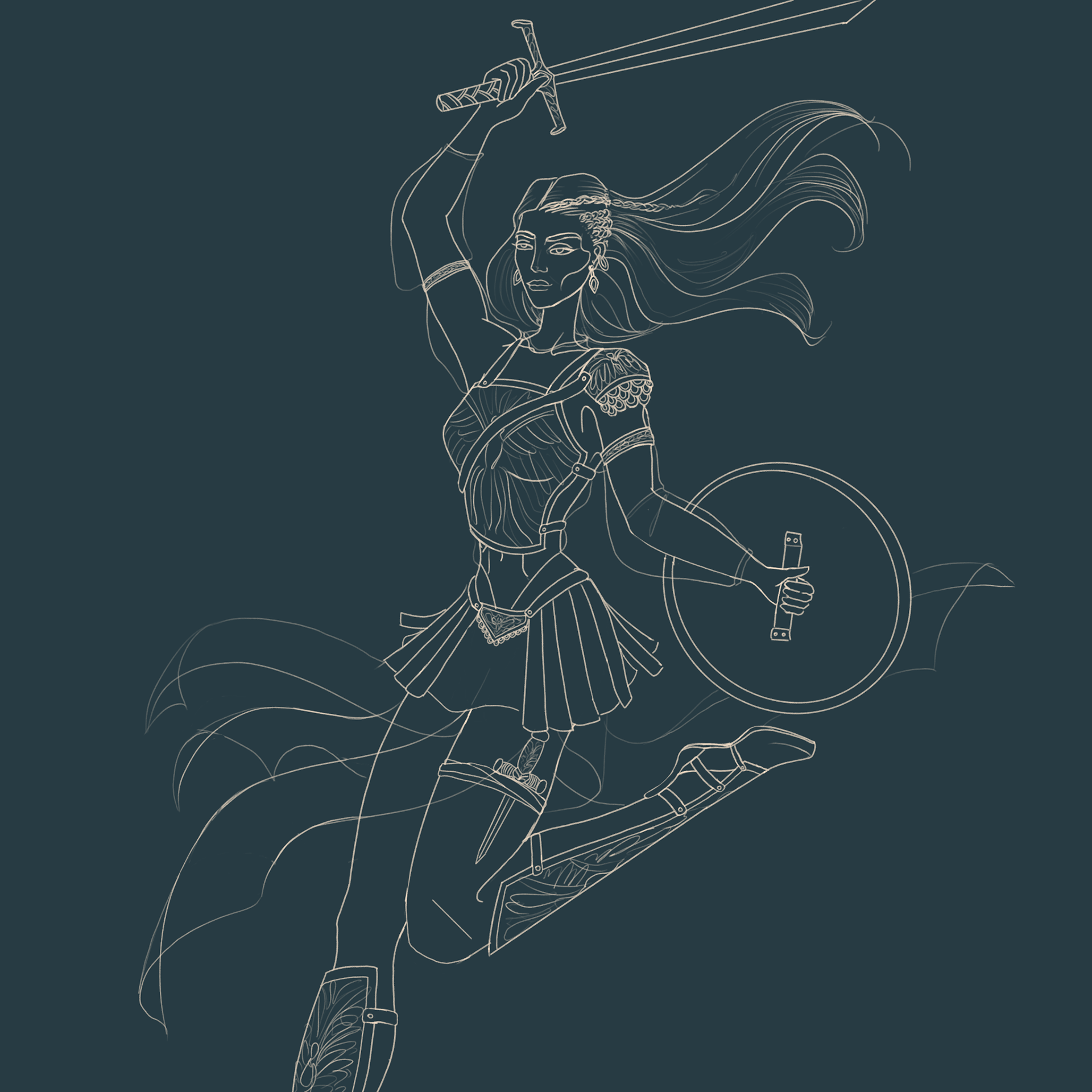 Viking - Character Design - Digital