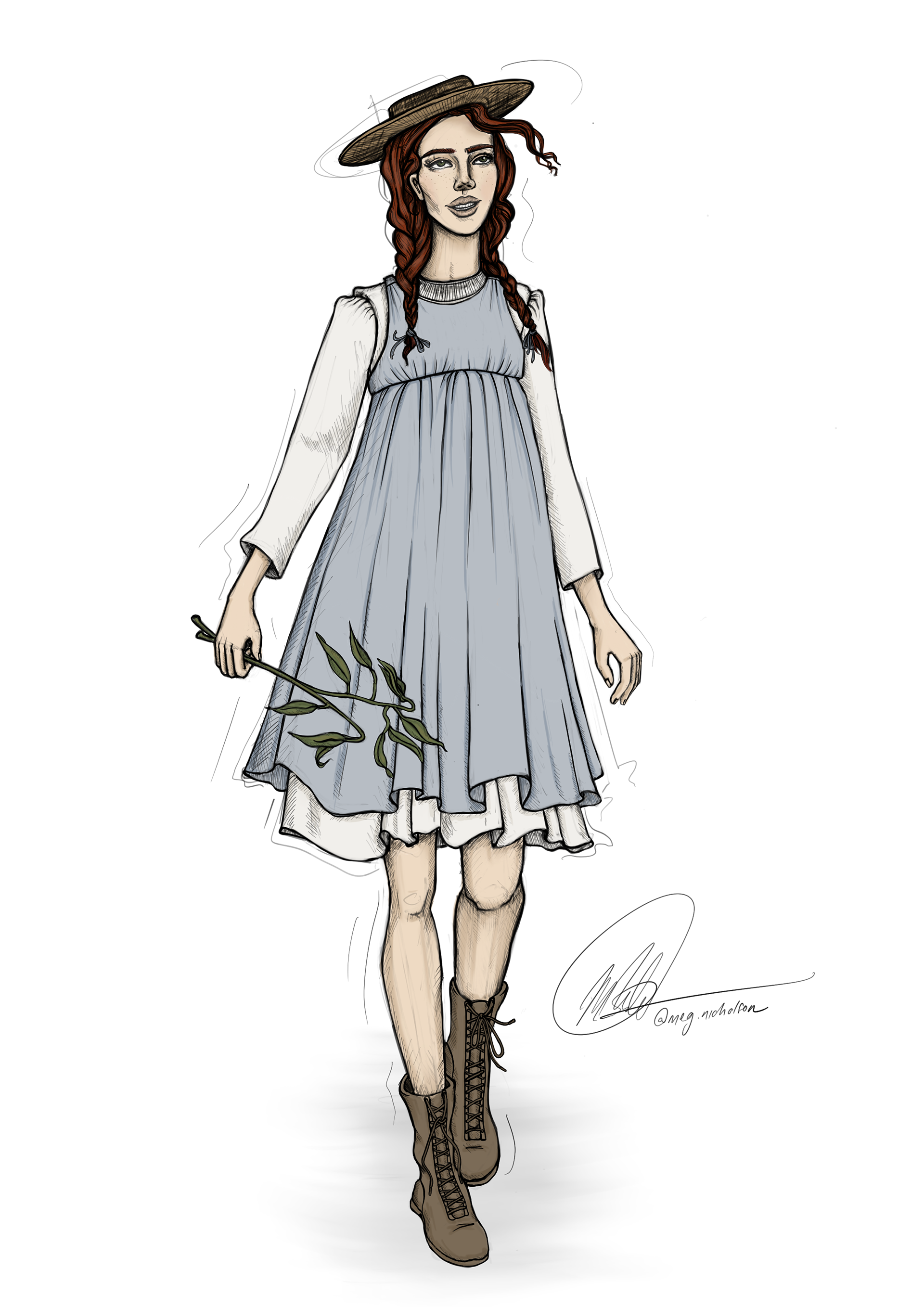 Anne With an E - Procreate