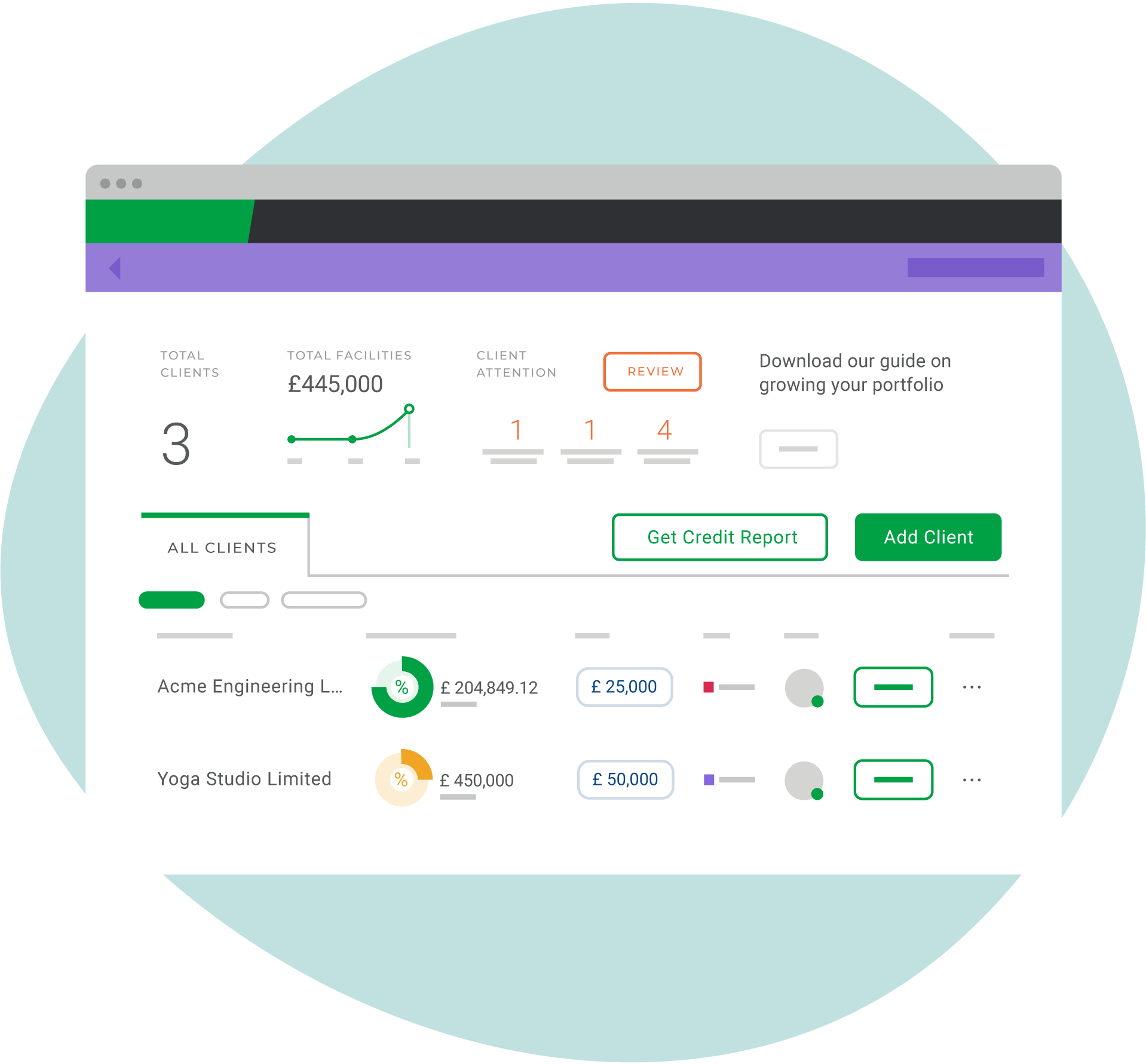 Capitalise - Website graphics