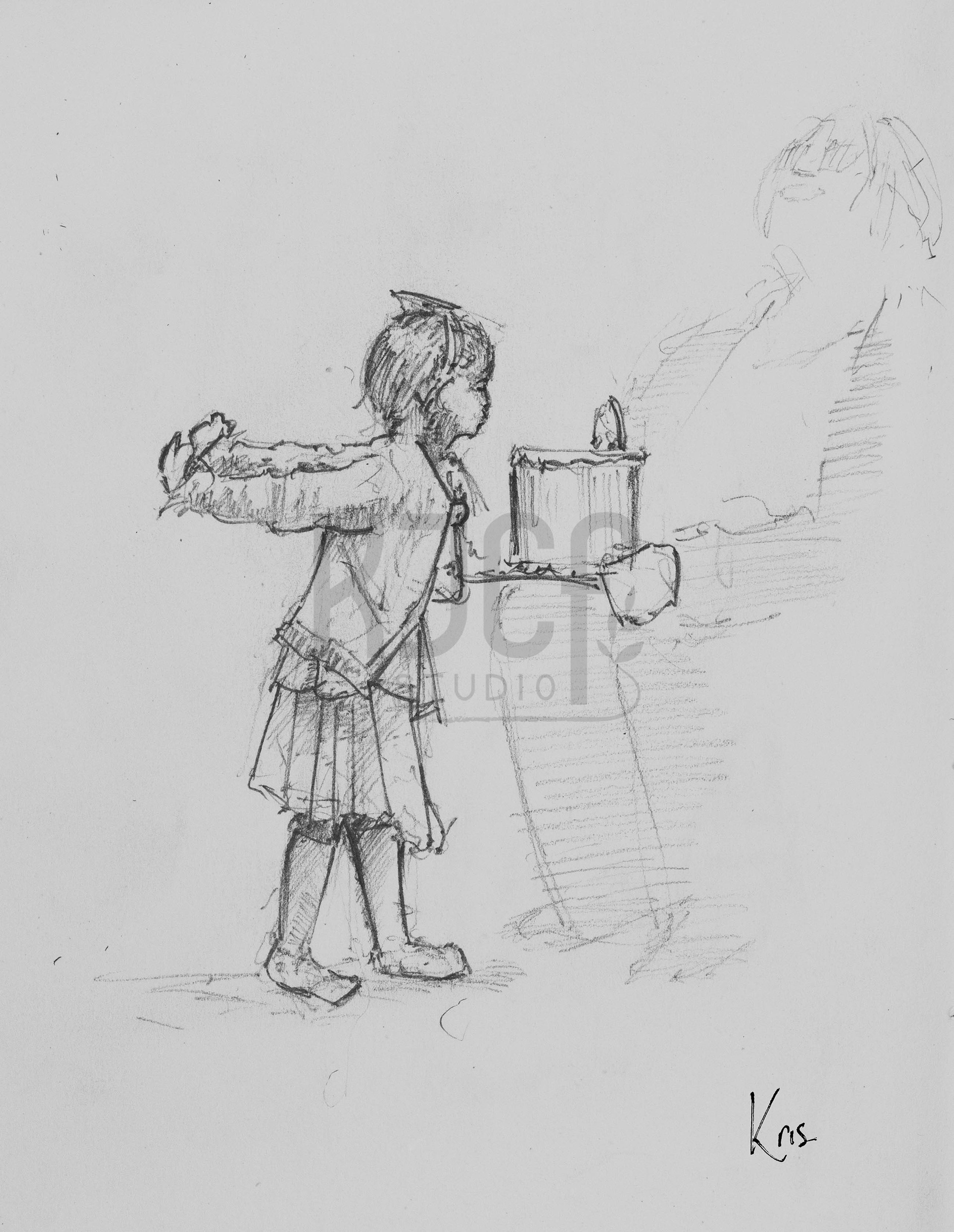 Margot's Birthday Sketch