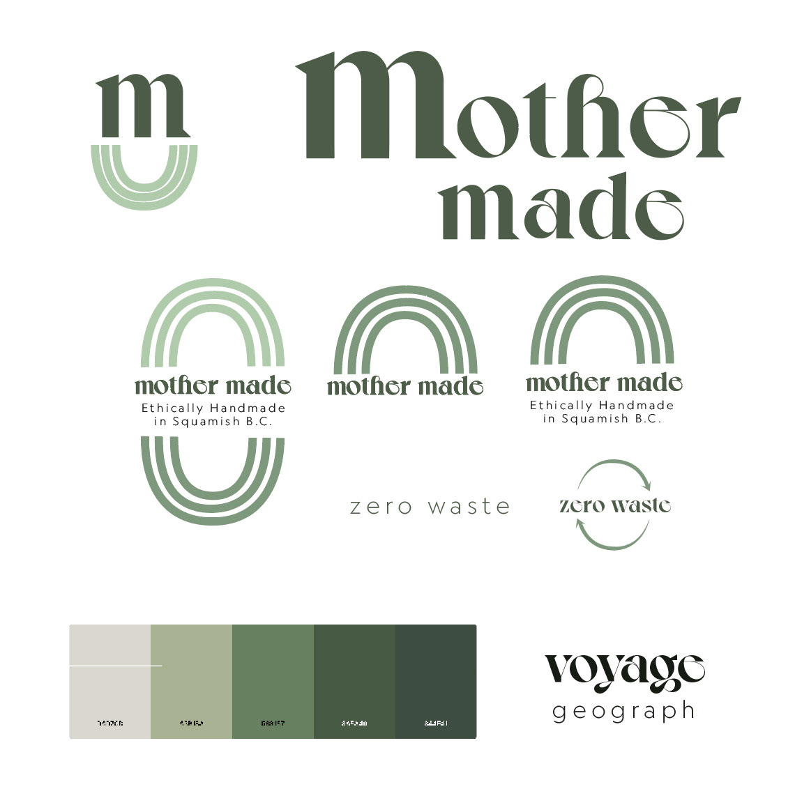 Mother Made logo Design and Brand kit