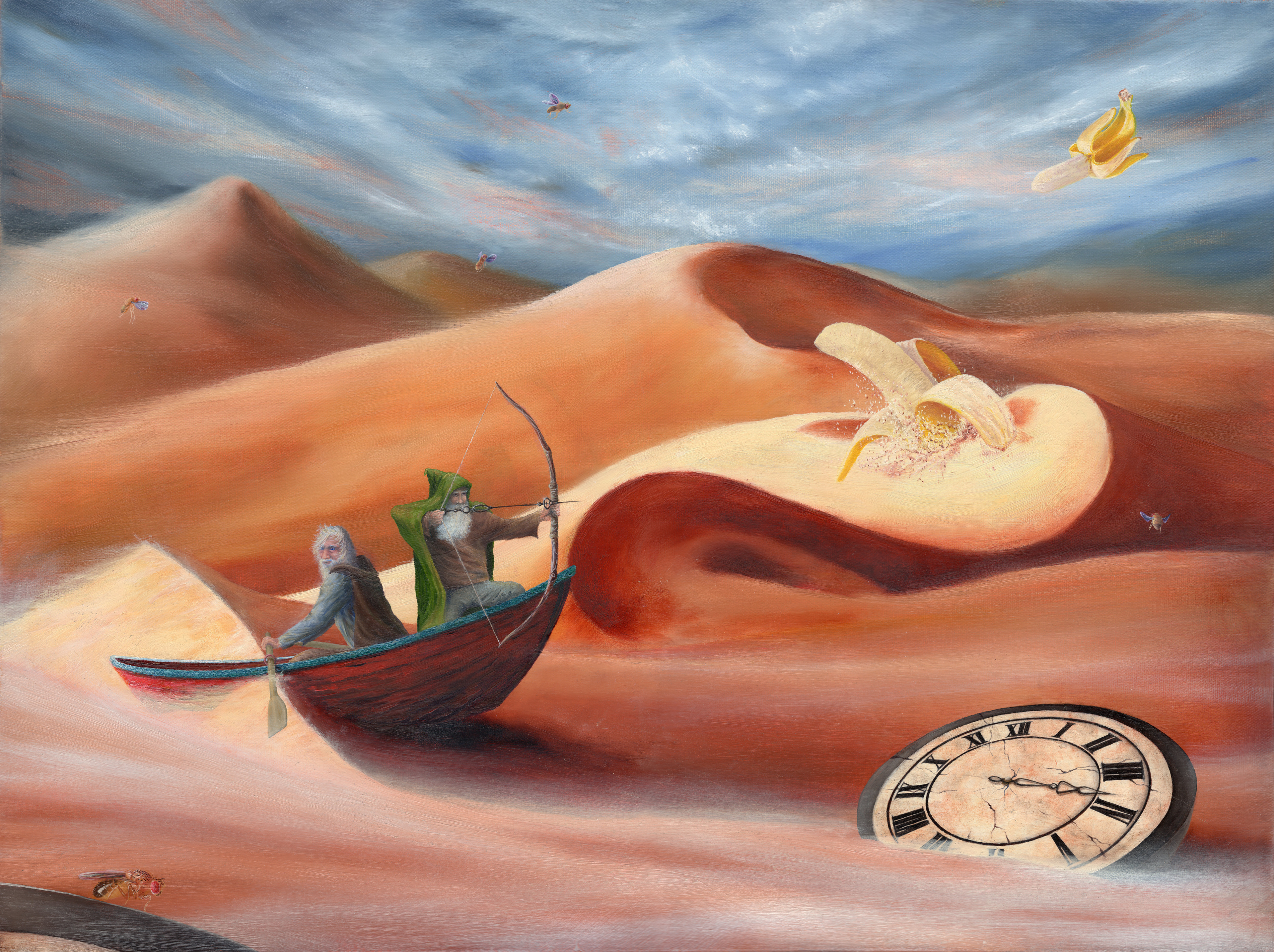The garden path - Oil, 2021