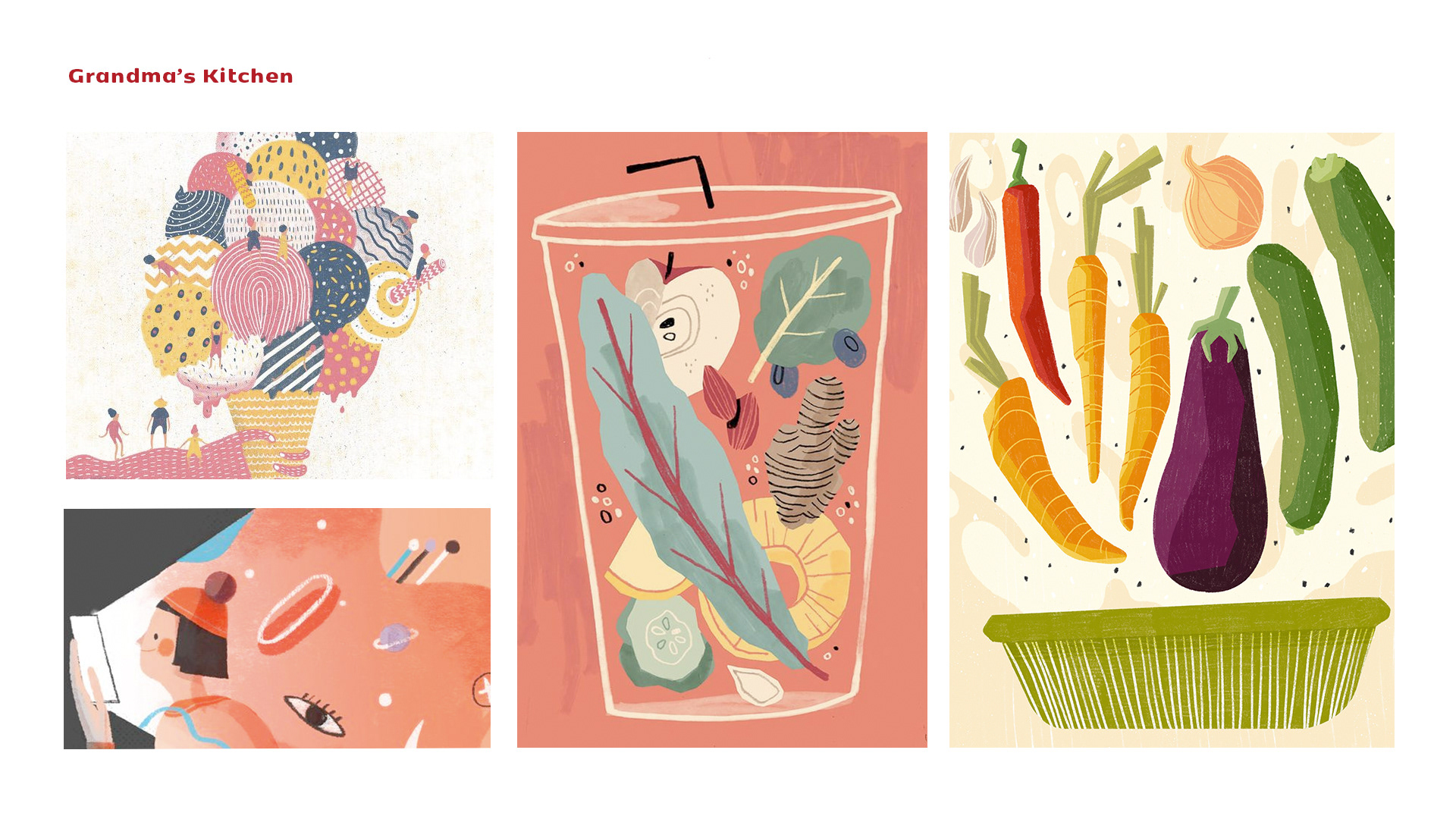 Grandma's Kitchen moodboard