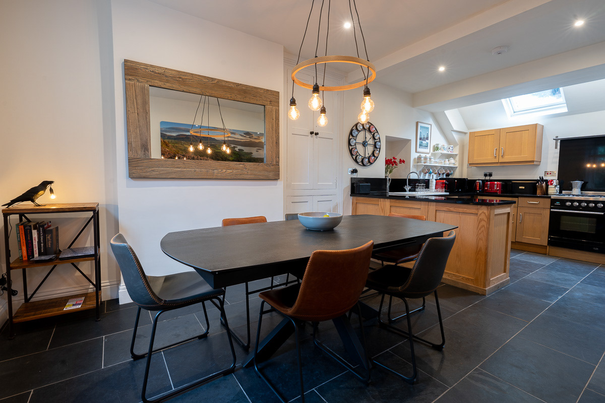 The kitchen diner