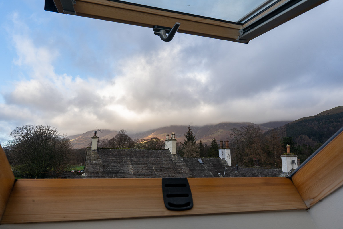With views to Skiddaw and Latrigg (weather permitting)