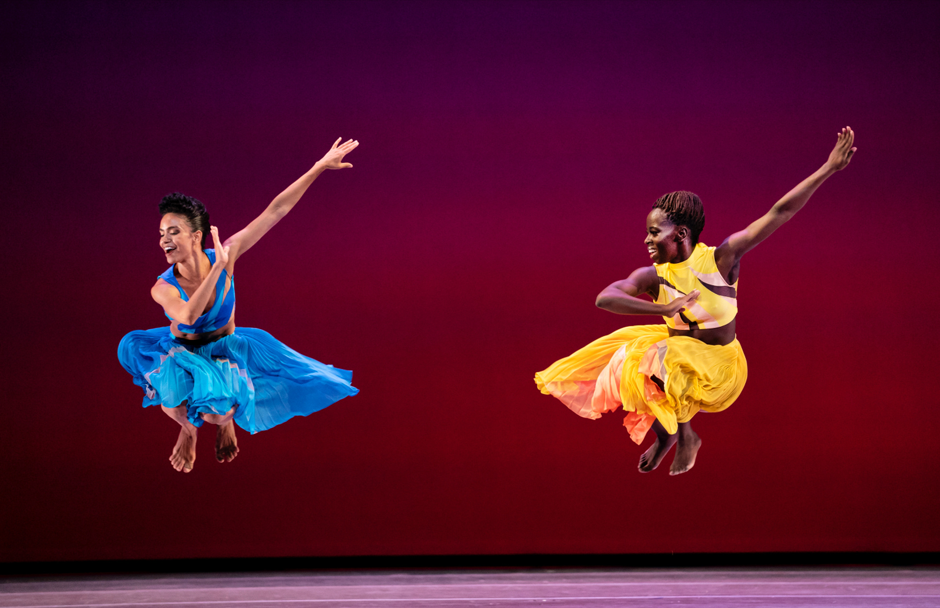 AAADT's Belen Indhira Pereyra and Yazzmeen Laidler in Darrell Grand Moultrie's Ounce of Faith. Photo by Paul Kolnik