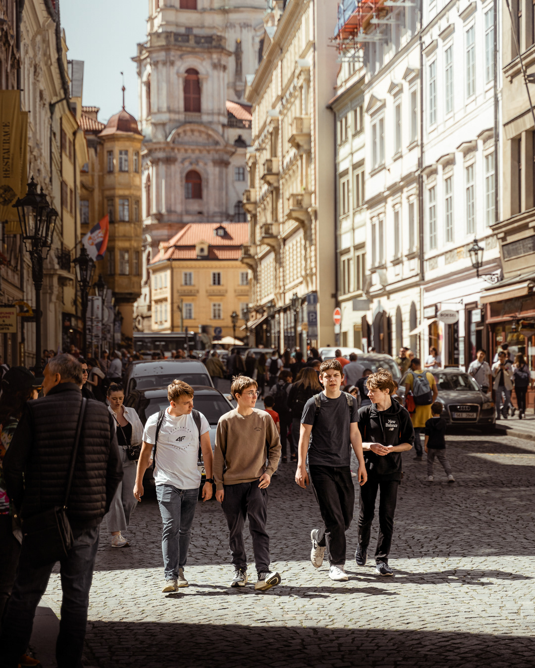 Moments of movement in Prague