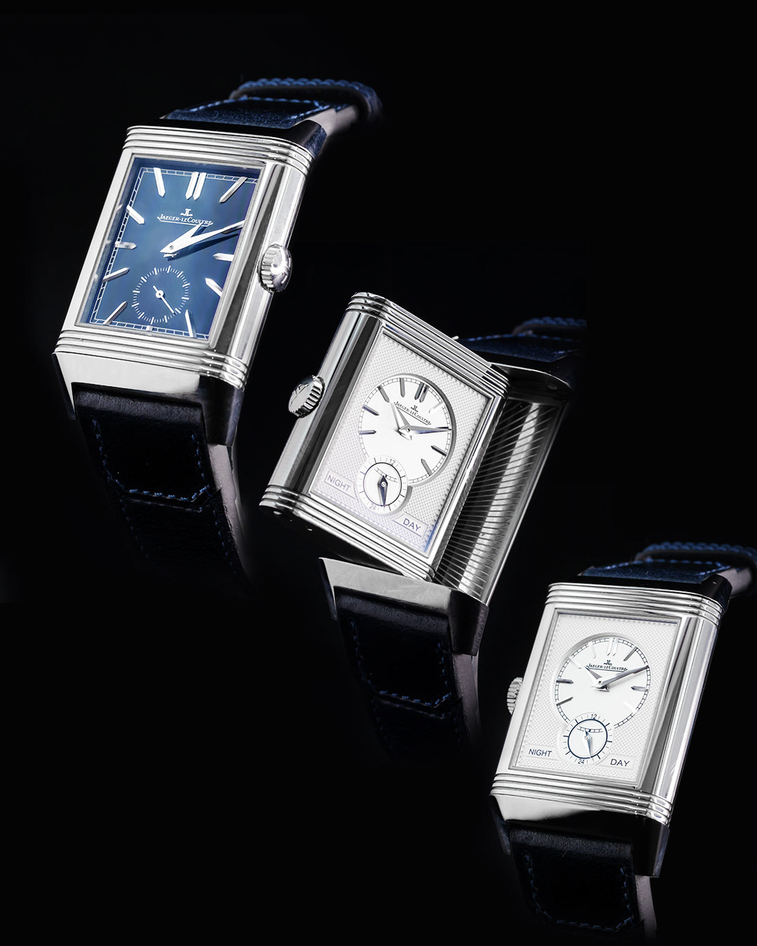 Jaeger LeCoultre JLC Night and Day Reverso Watch