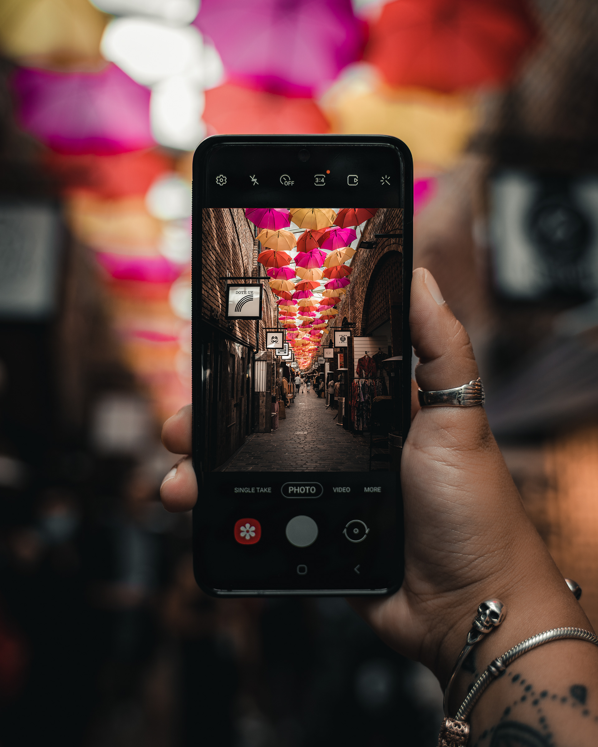 Camden Market Umbrellas  