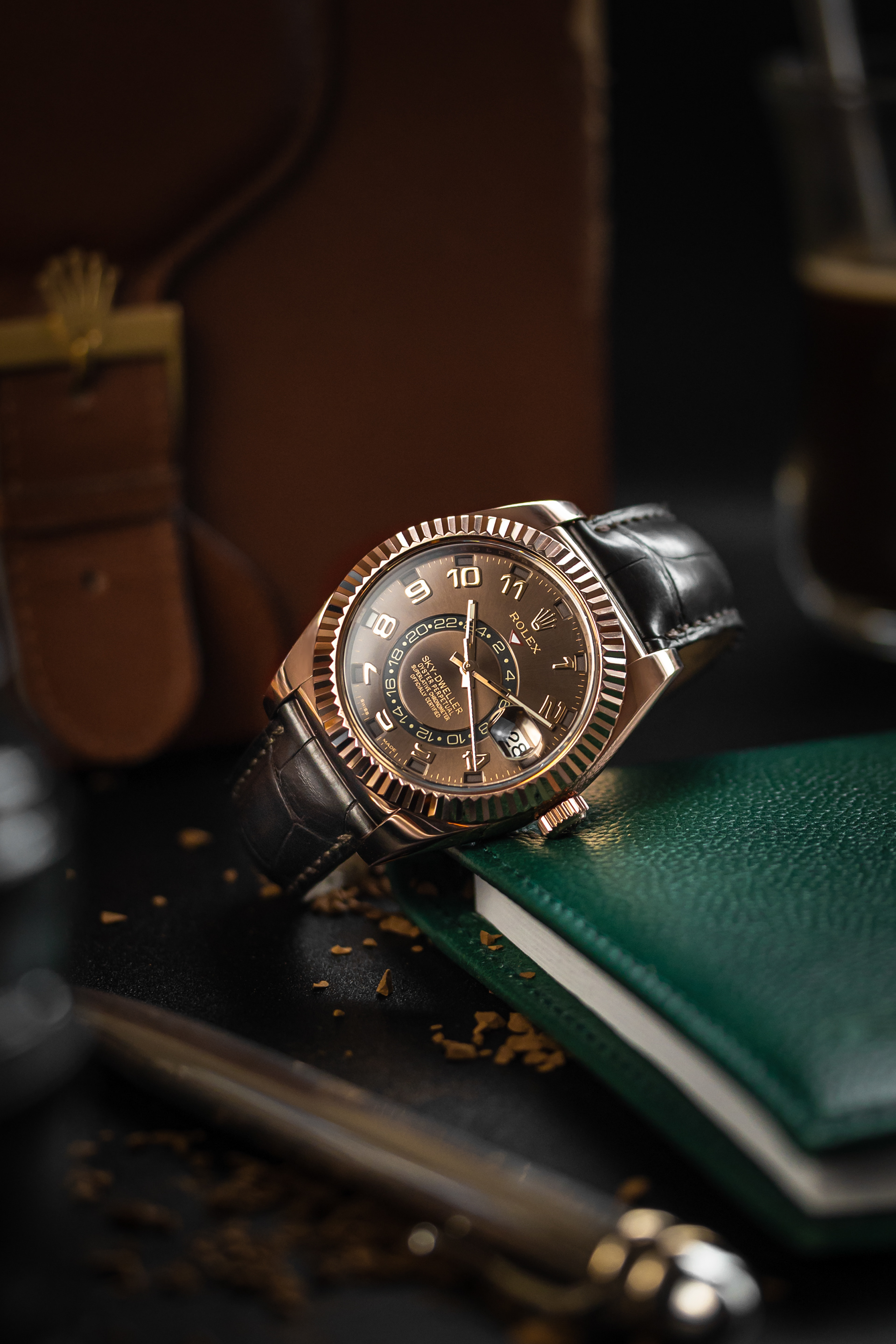 Rolex Sky-Dweller Rose Gold Watch