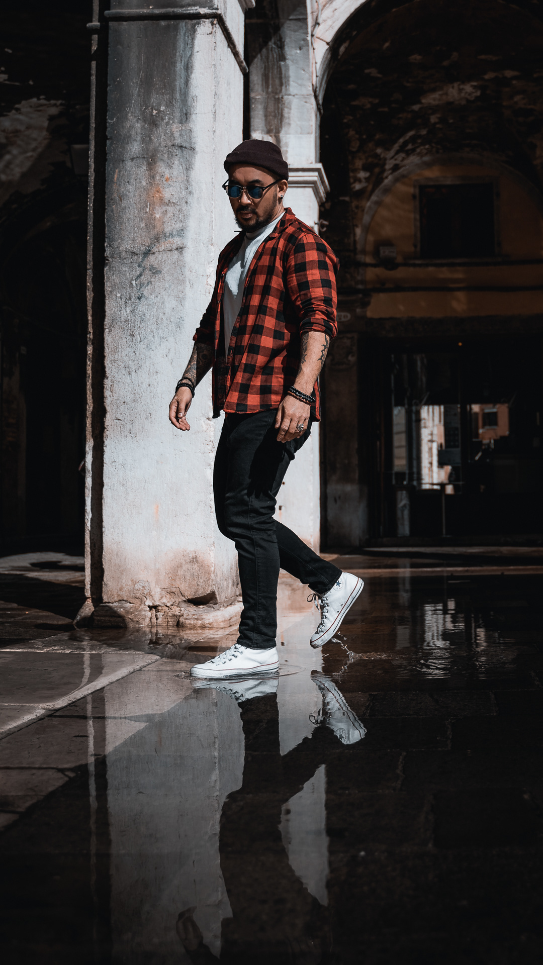 Walking through Venice—one step above, one world below