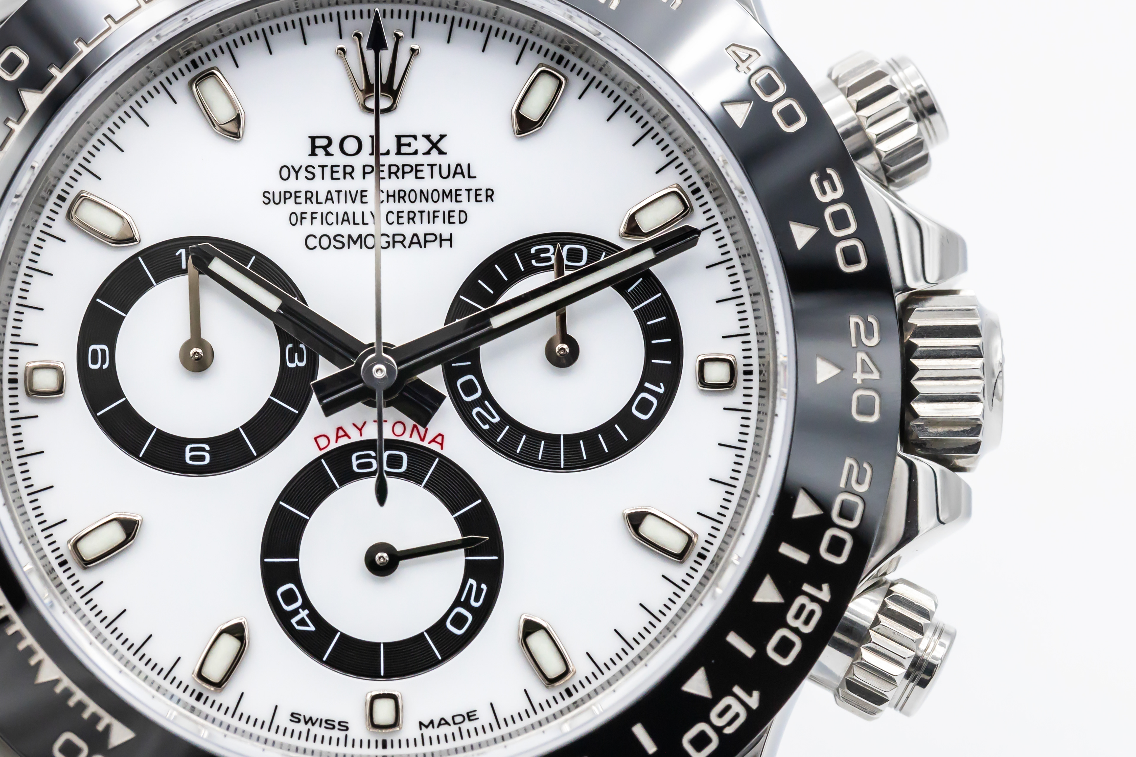 Rolex Daytona White Dial Watch
