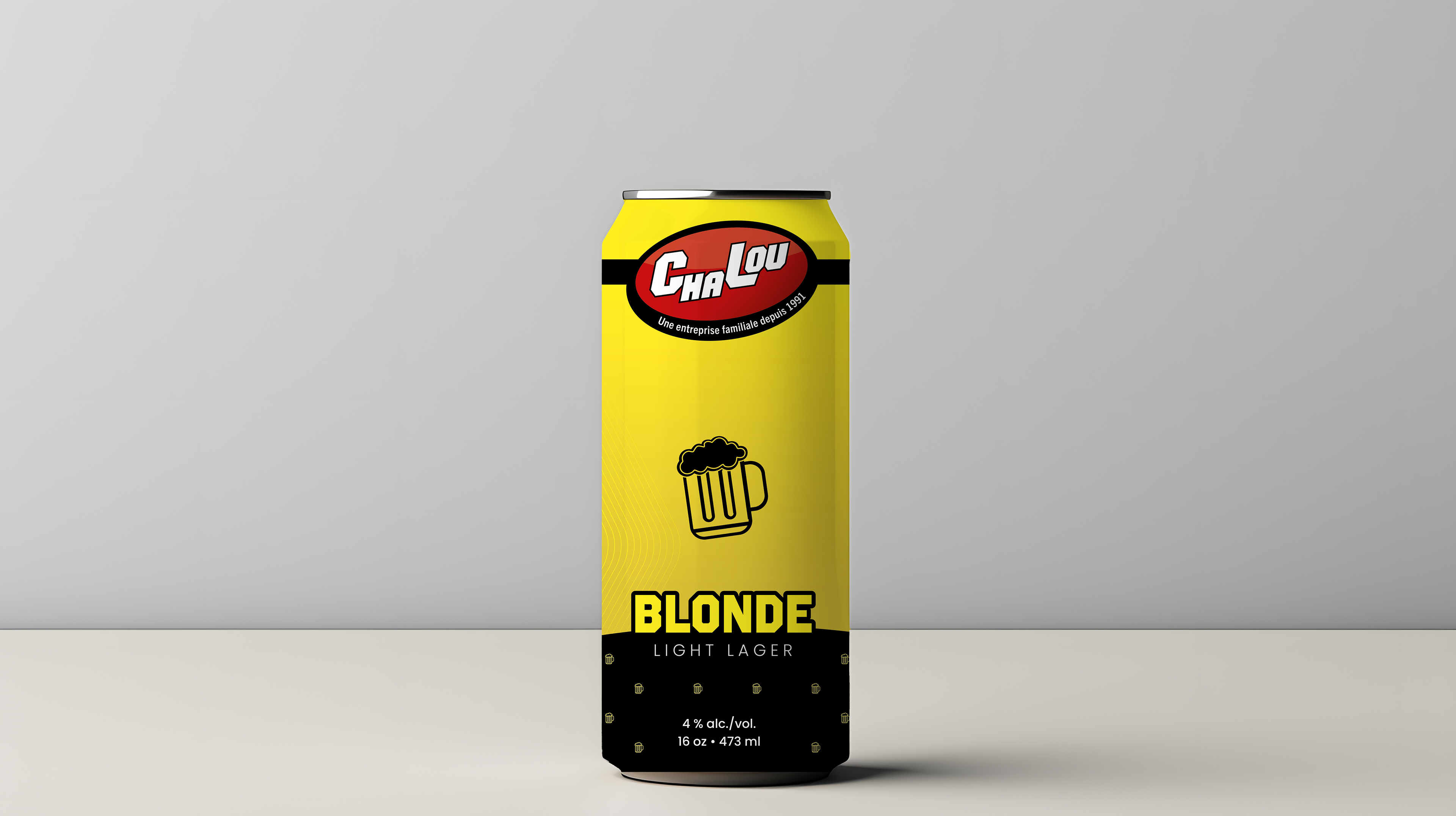 Conception graphique des visuels de canettes