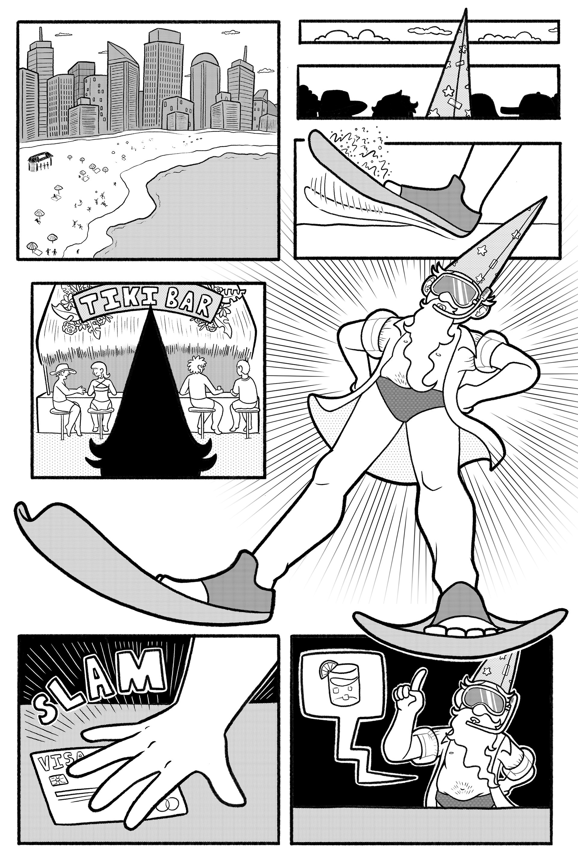 "Beach Wizard" p.1