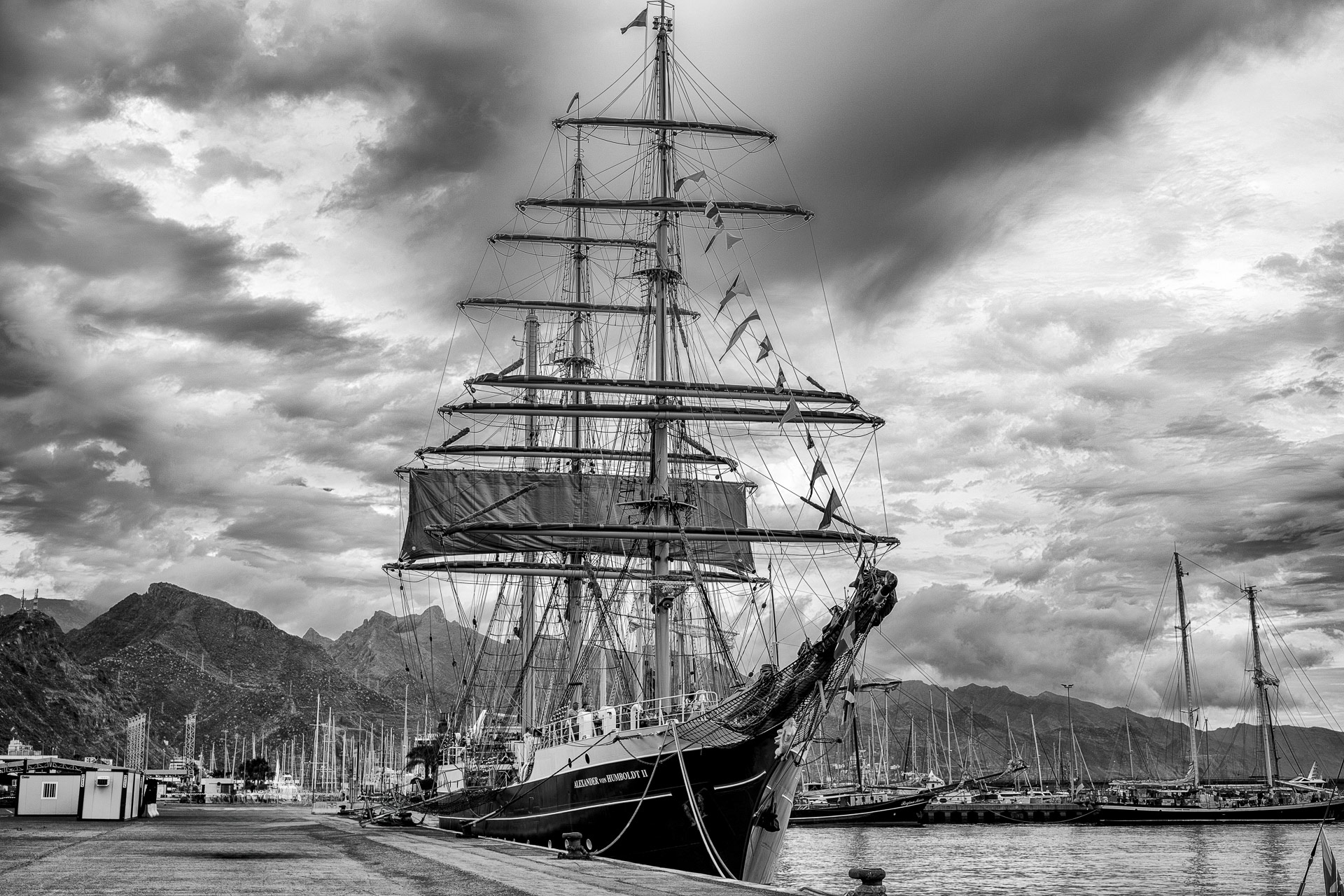 Santa Cruz de Tenerife -Sailing Ship Alexander von Humboldt