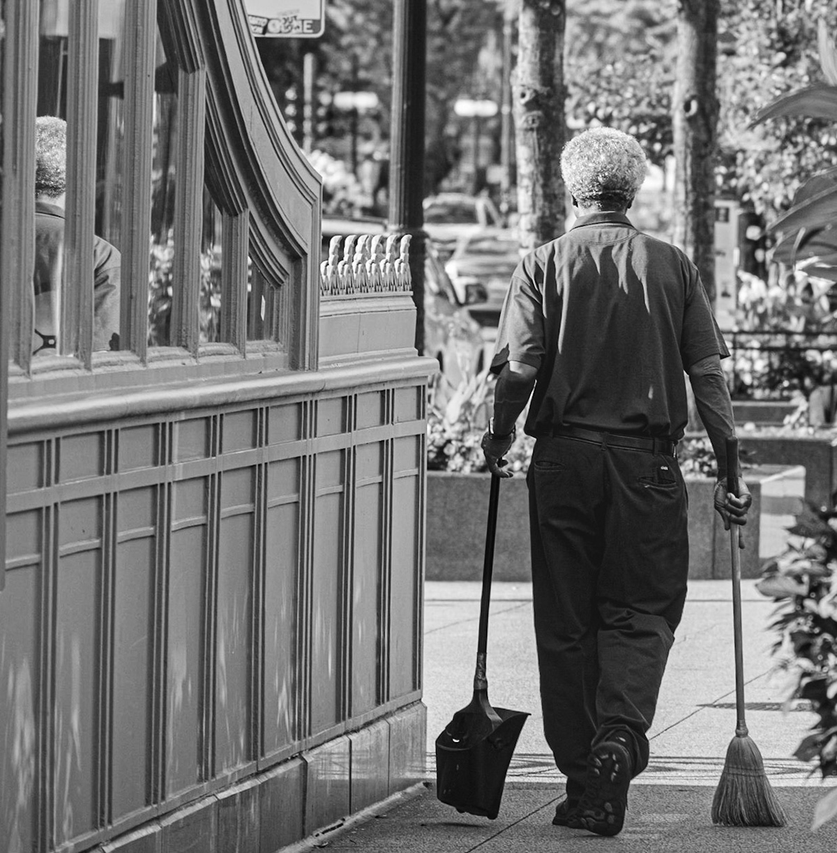 "Here Lived A Great Sweetsweeper Who Swept His Job Well..." MLKJr. 1967