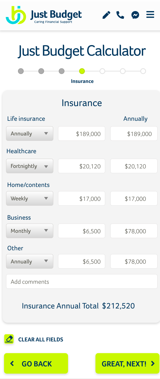 Budget Calculator