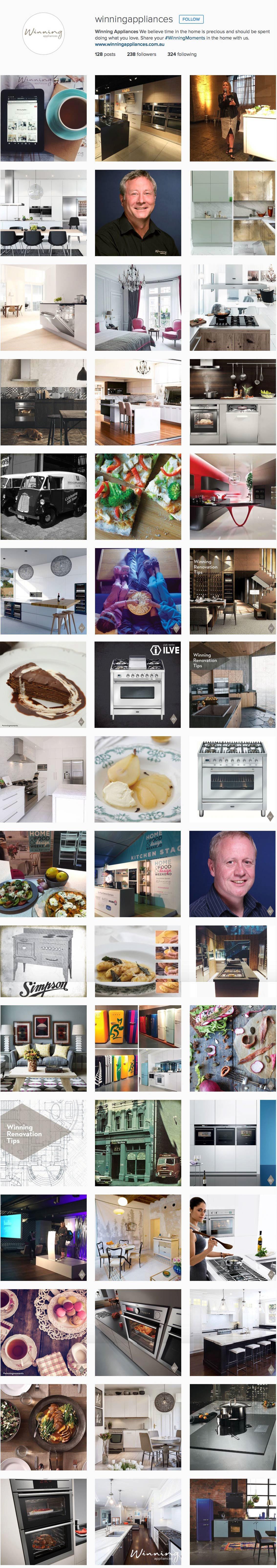 Winning Instagram Feed