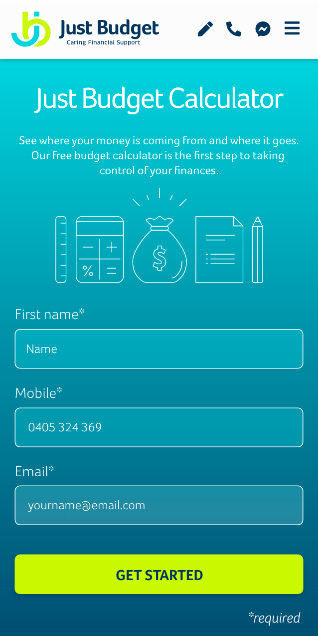Budget Calculator