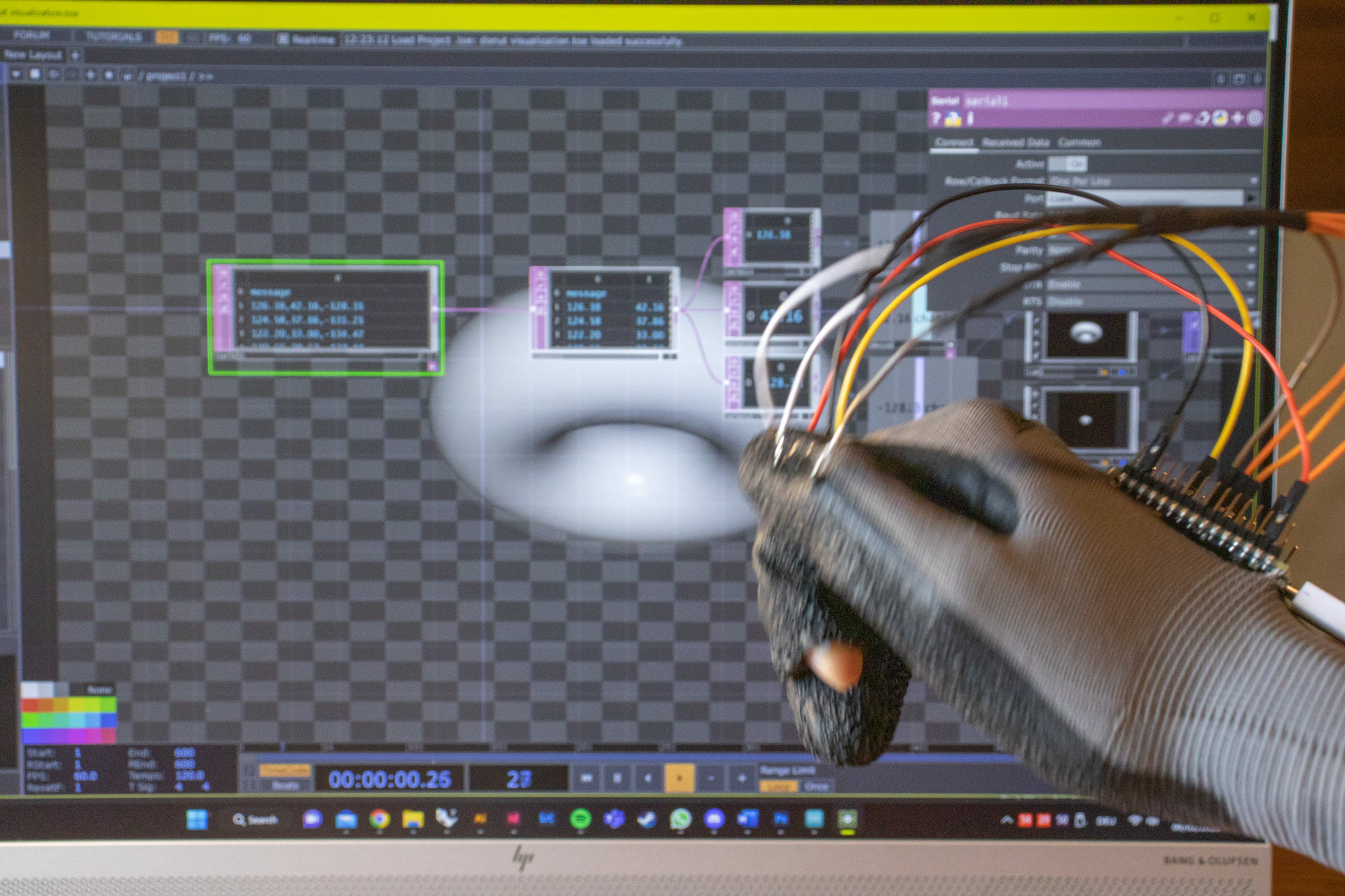3D: Sensor movement