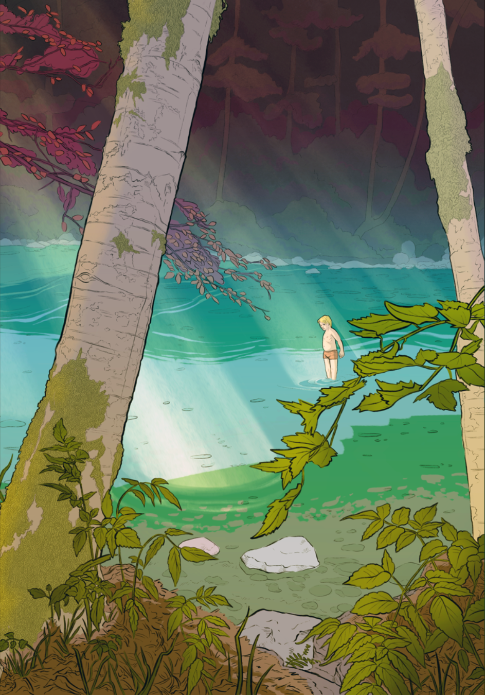 FINALLY HERE : The memorable feeling of connecting with nature for the first time.