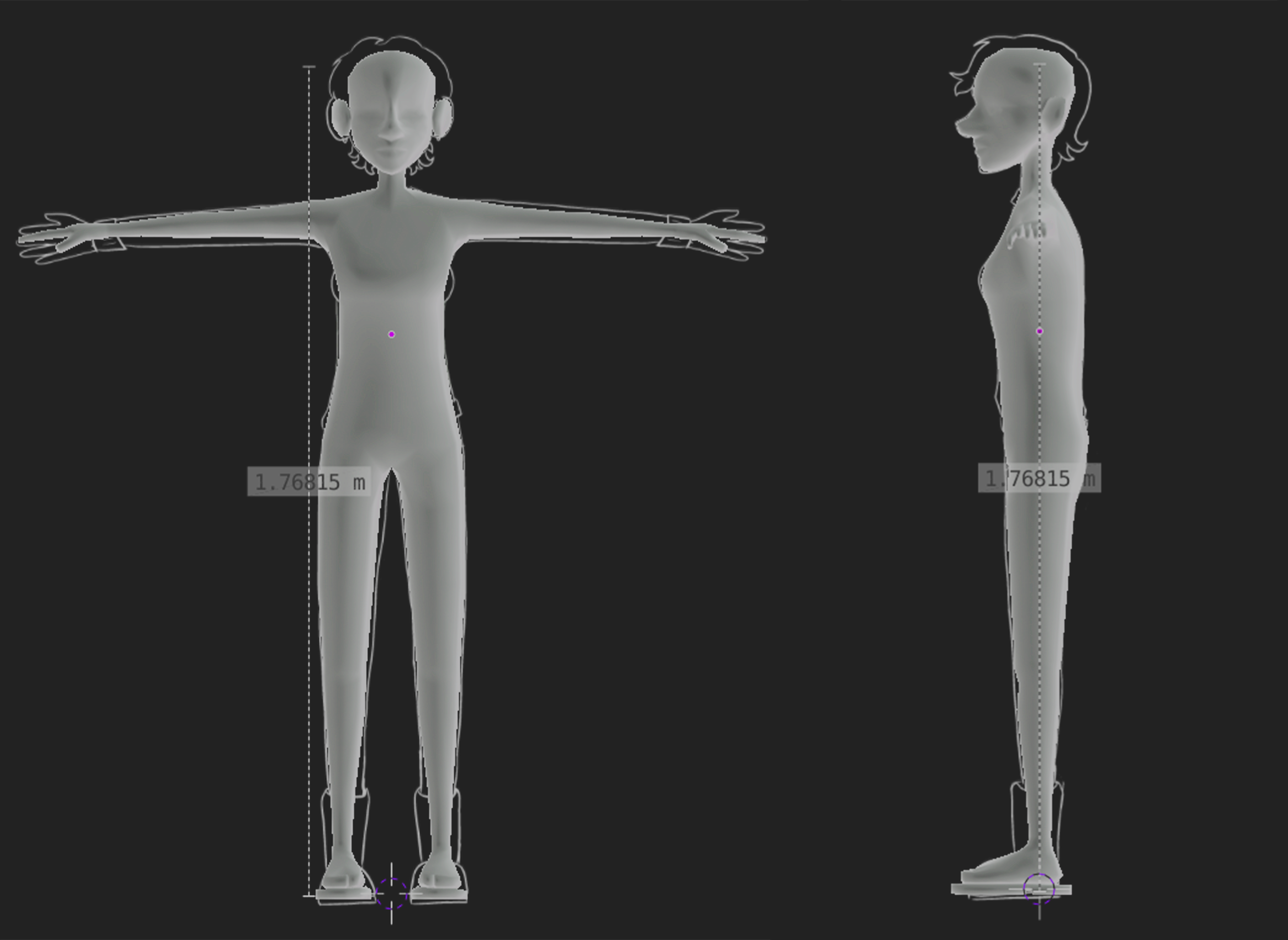 Alex 3D Body-Mesh