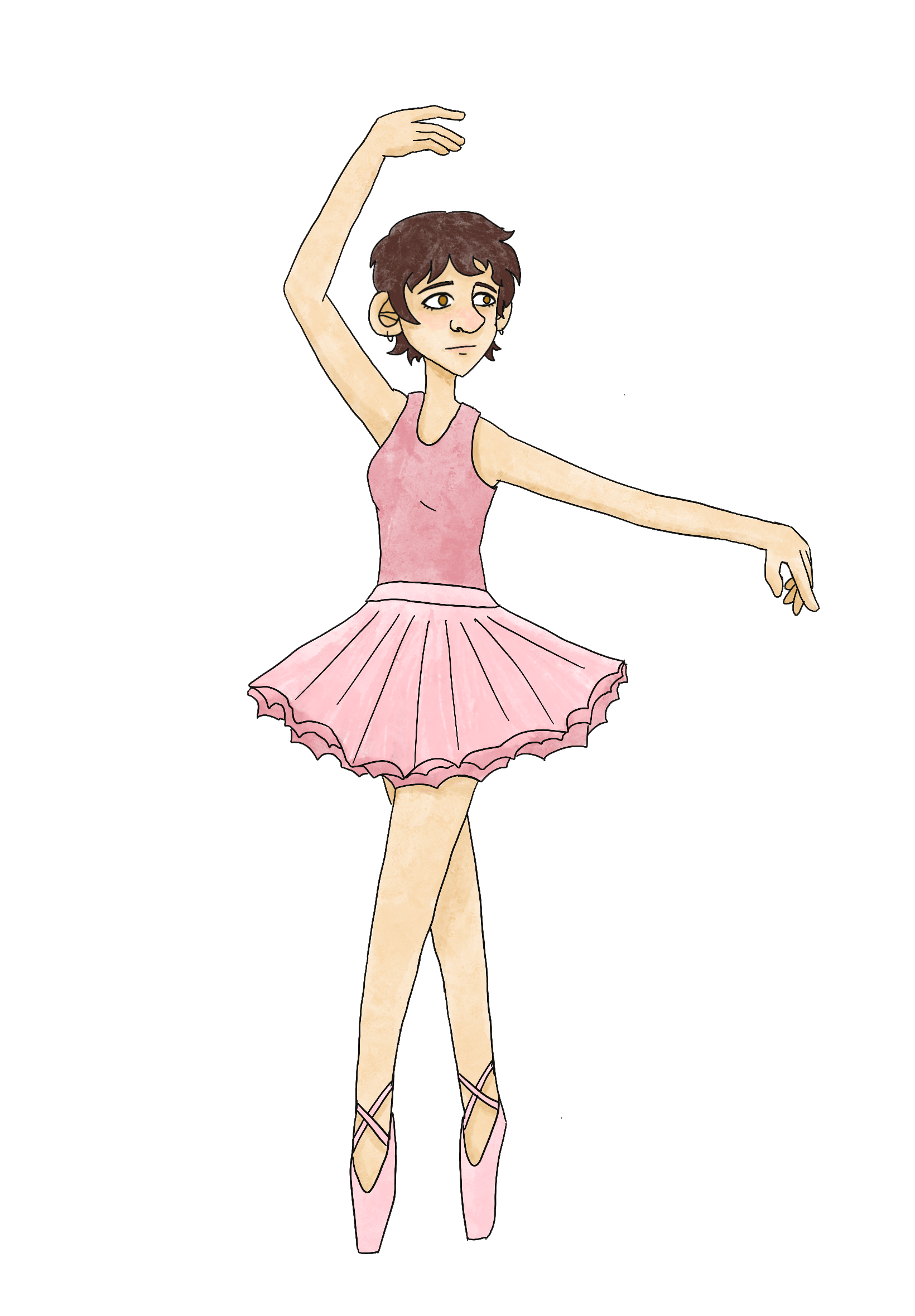 Color Concept: Alex im Ballettkostüm