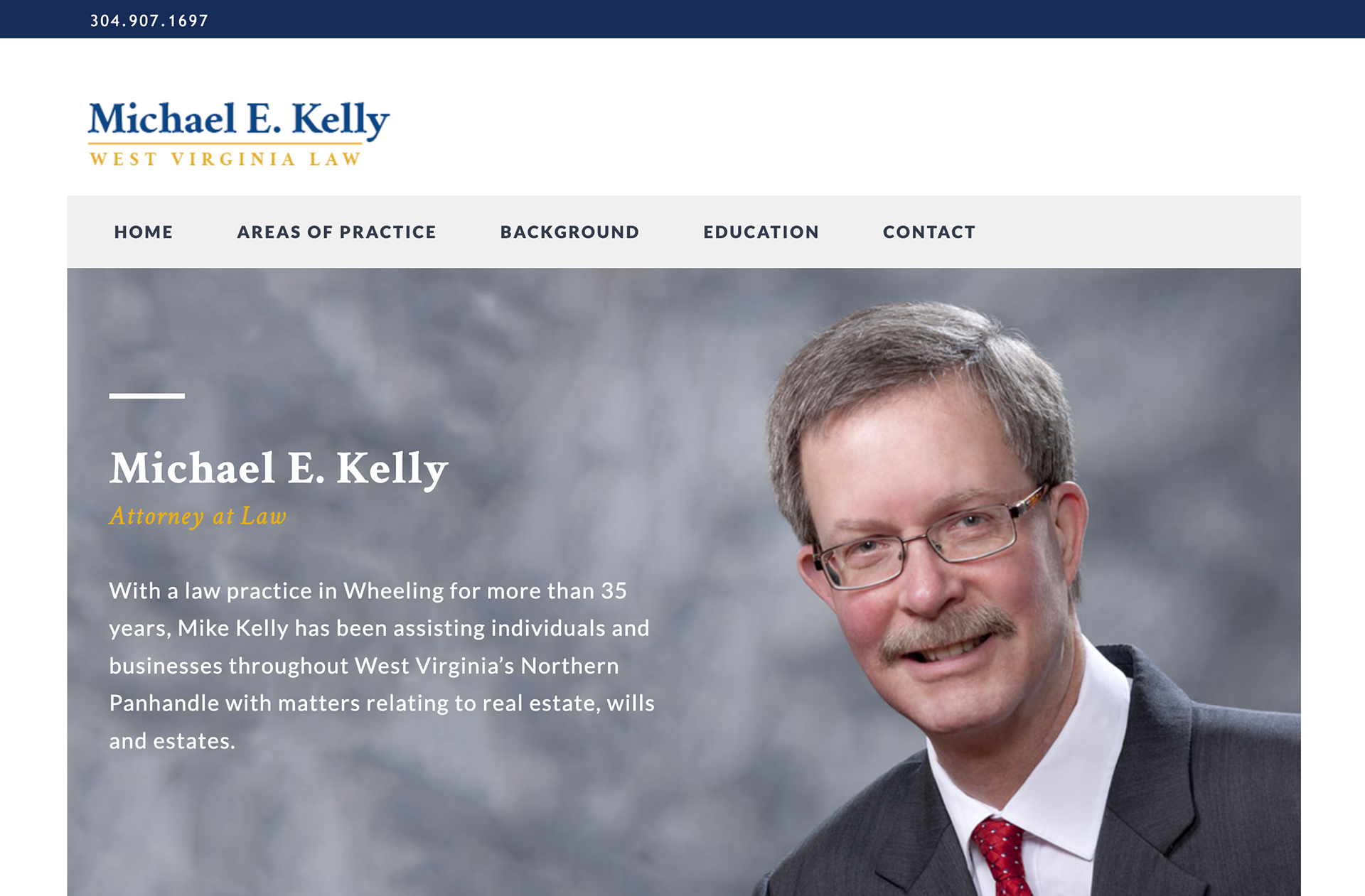 Michael Kelly Attorney at Law Website
