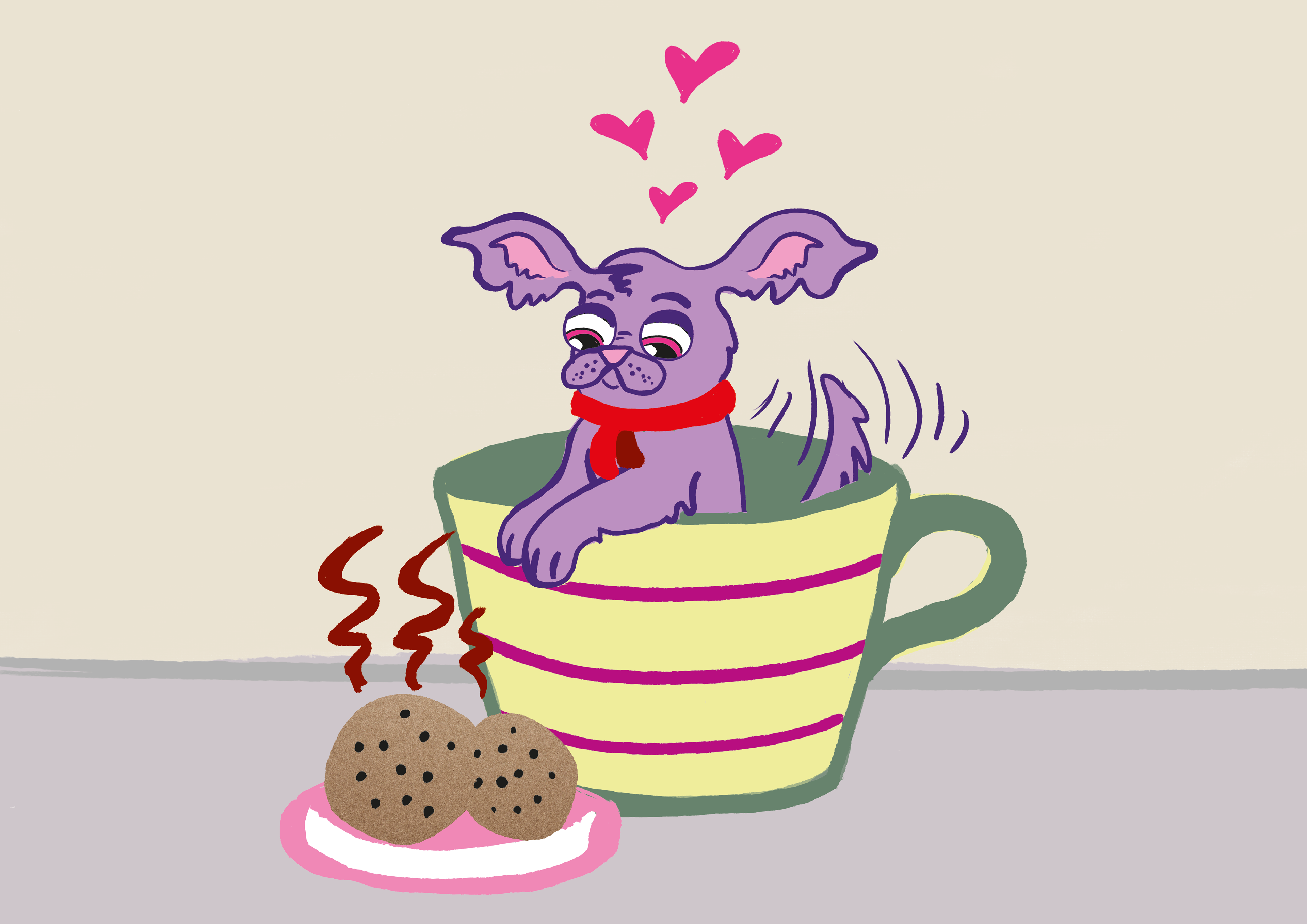 Puppy in Teacup