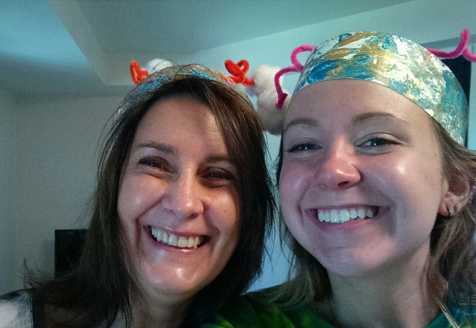 Kaitlyn & Cindy (Kaitlyn's Mom!) in 2016 after the Kent Creativity Festival!